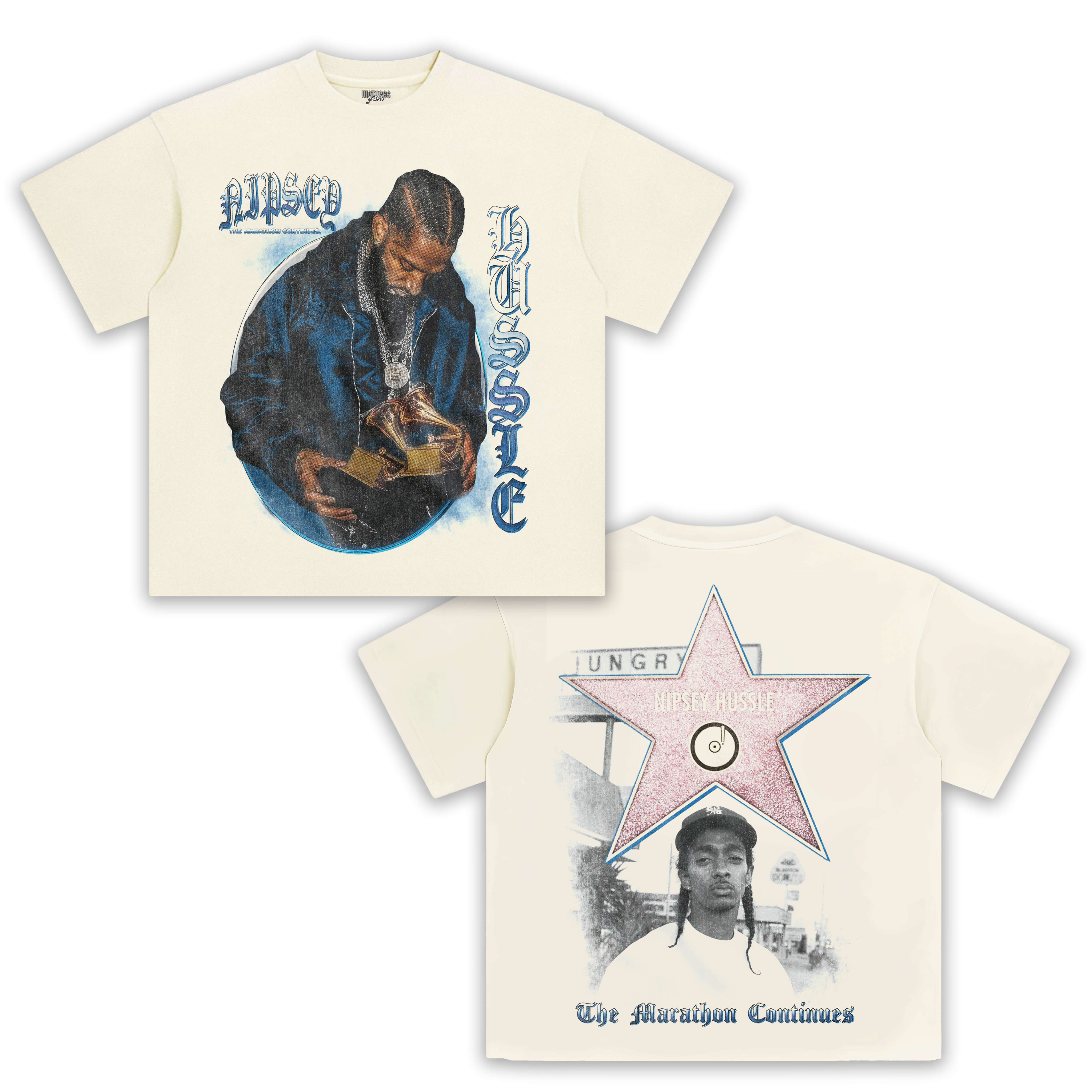 NIPSEY HUSSLE & THE MARATHON CONTINUES TEE