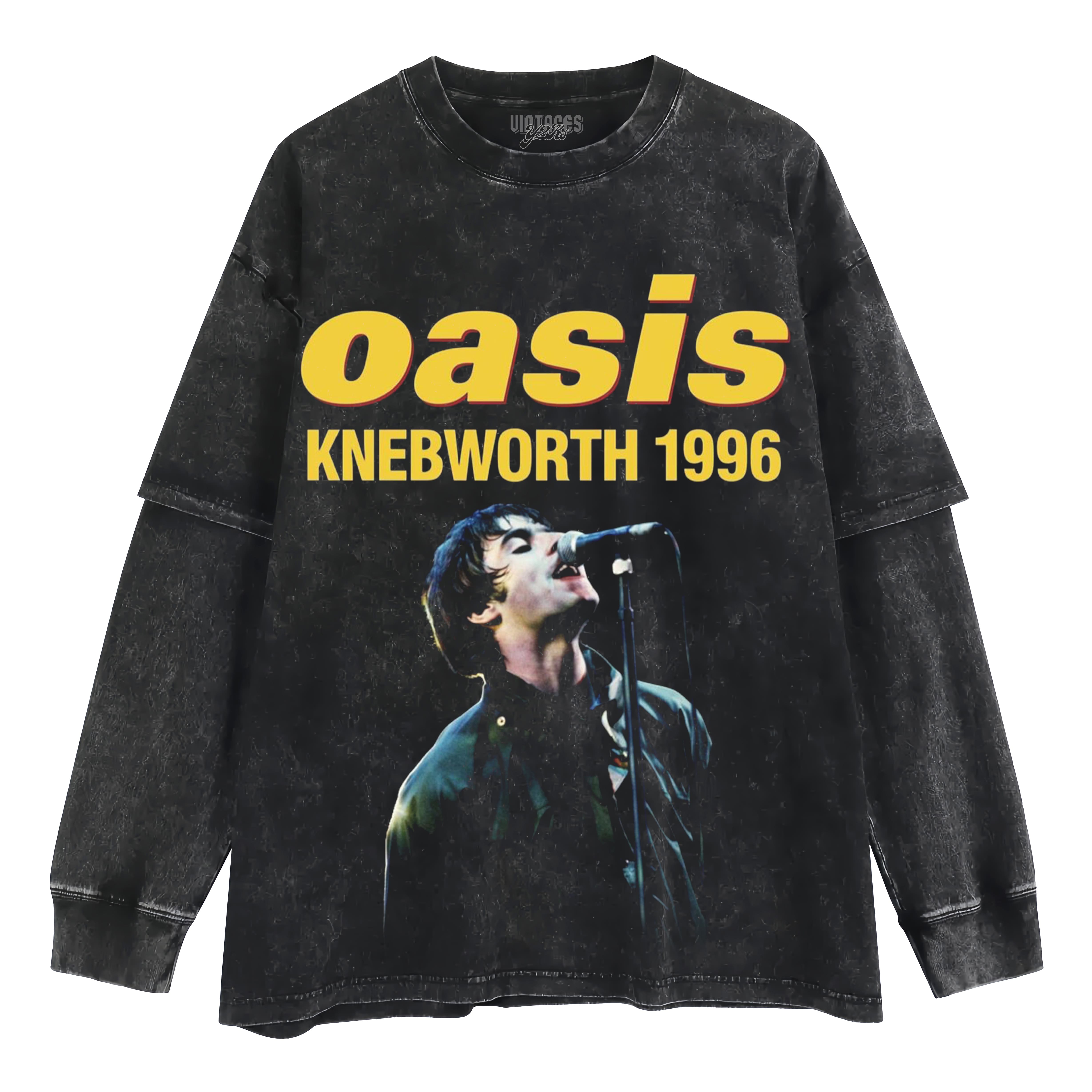 OASIS-KNEBWORTH 1996 LAYERED LONG SLEEVE