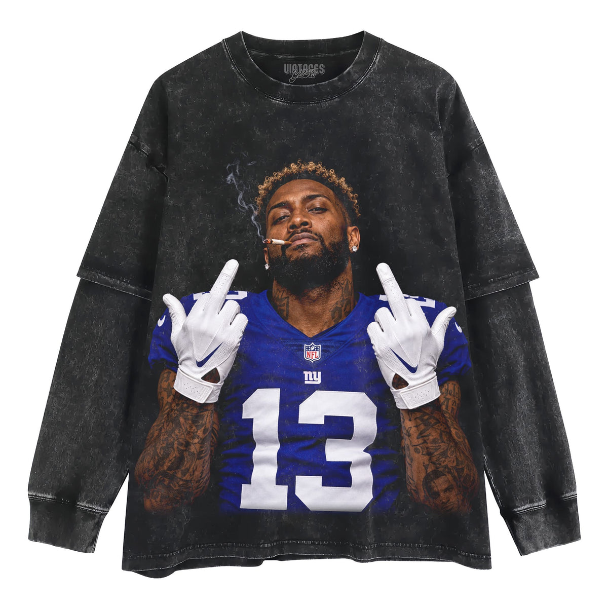 OBJ - MIDDLE FINGER TANK TOP & TEE & LONG SLEEVE & LAYERED LS & HOODIE