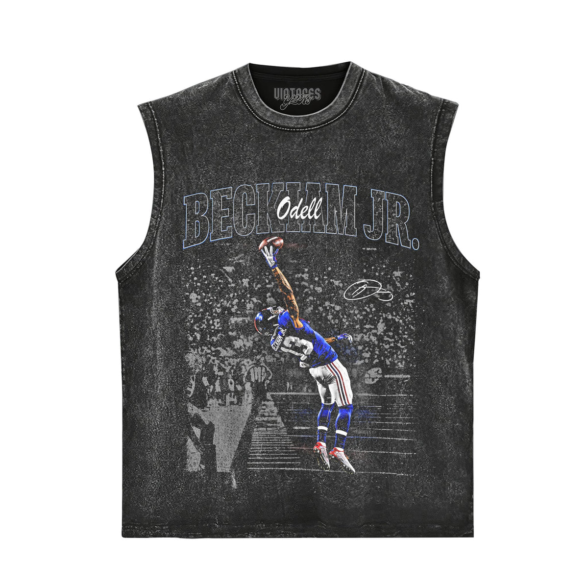 OBJ - NEW YORK FOOTBALL VINTAGE TANK TOP & TEE & LONG SLEEVE & LAYERED LS & HOODIE