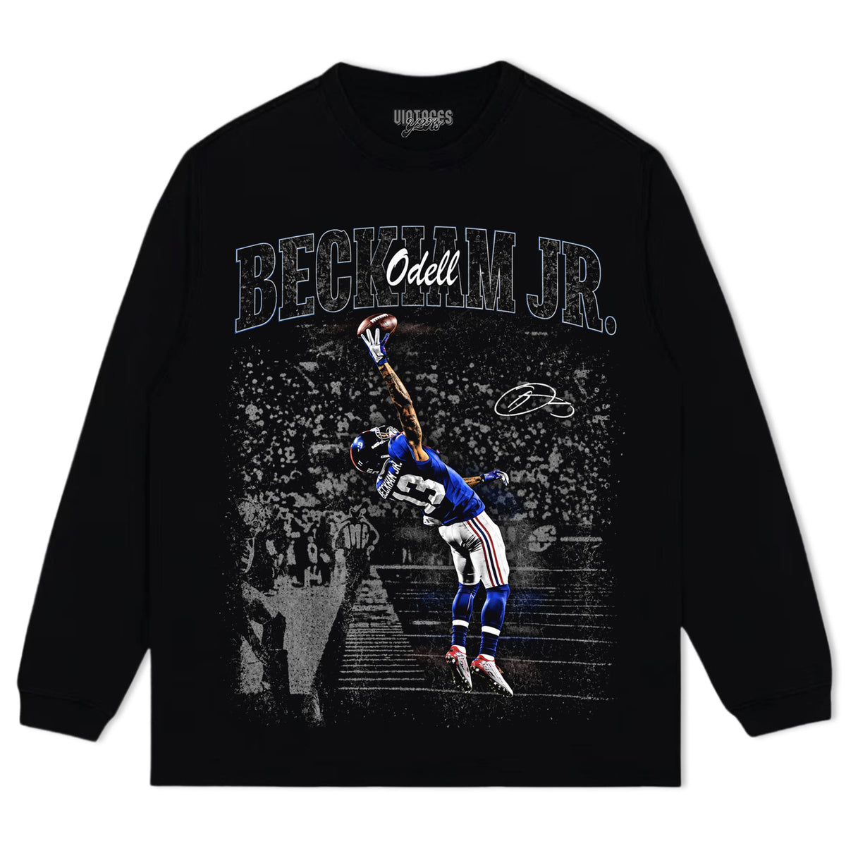 OBJ - NEW YORK FOOTBALL VINTAGE TANK TOP & TEE & LONG SLEEVE & LAYERED LS & HOODIE