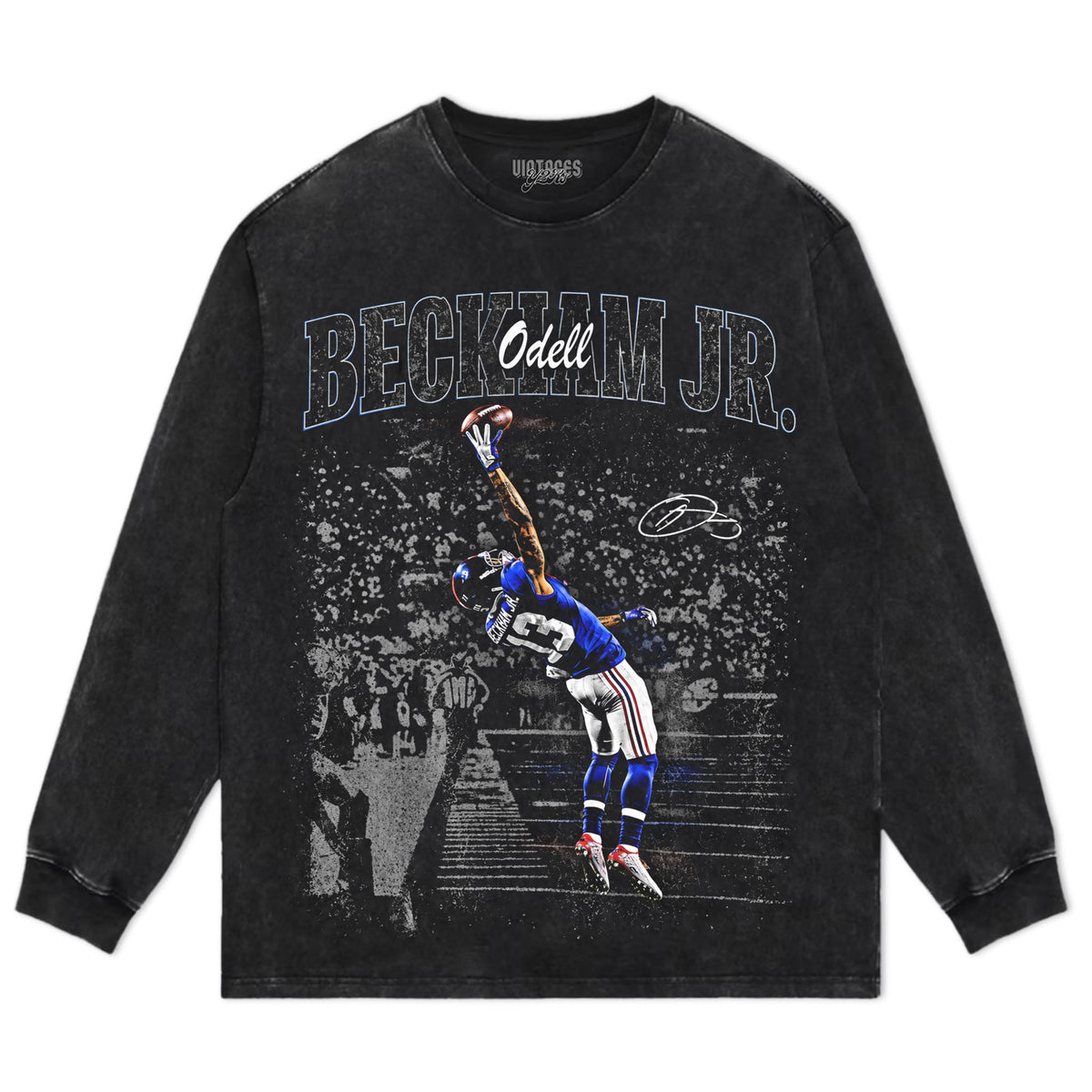 OBJ - NEW YORK FOOTBALL VINTAGE TANK TOP & TEE & LONG SLEEVE & LAYERED LS & HOODIE