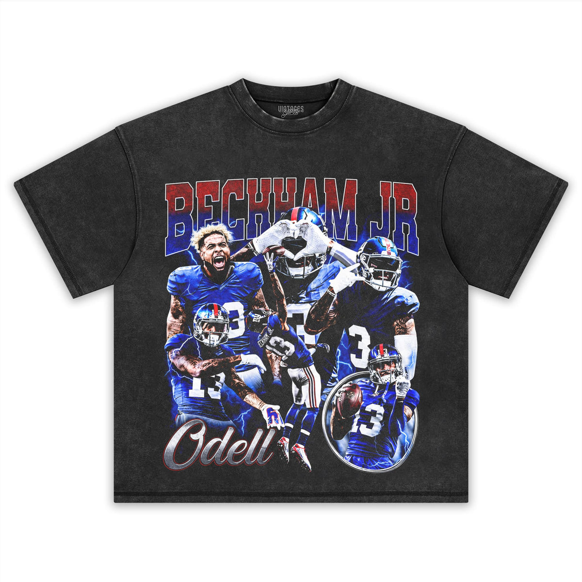 OBJ - NEW YORK FOOTBALL VINTAGE V2 TANK TOP & TEE & LONG SLEEVE & LAYERED LS & HOODIE