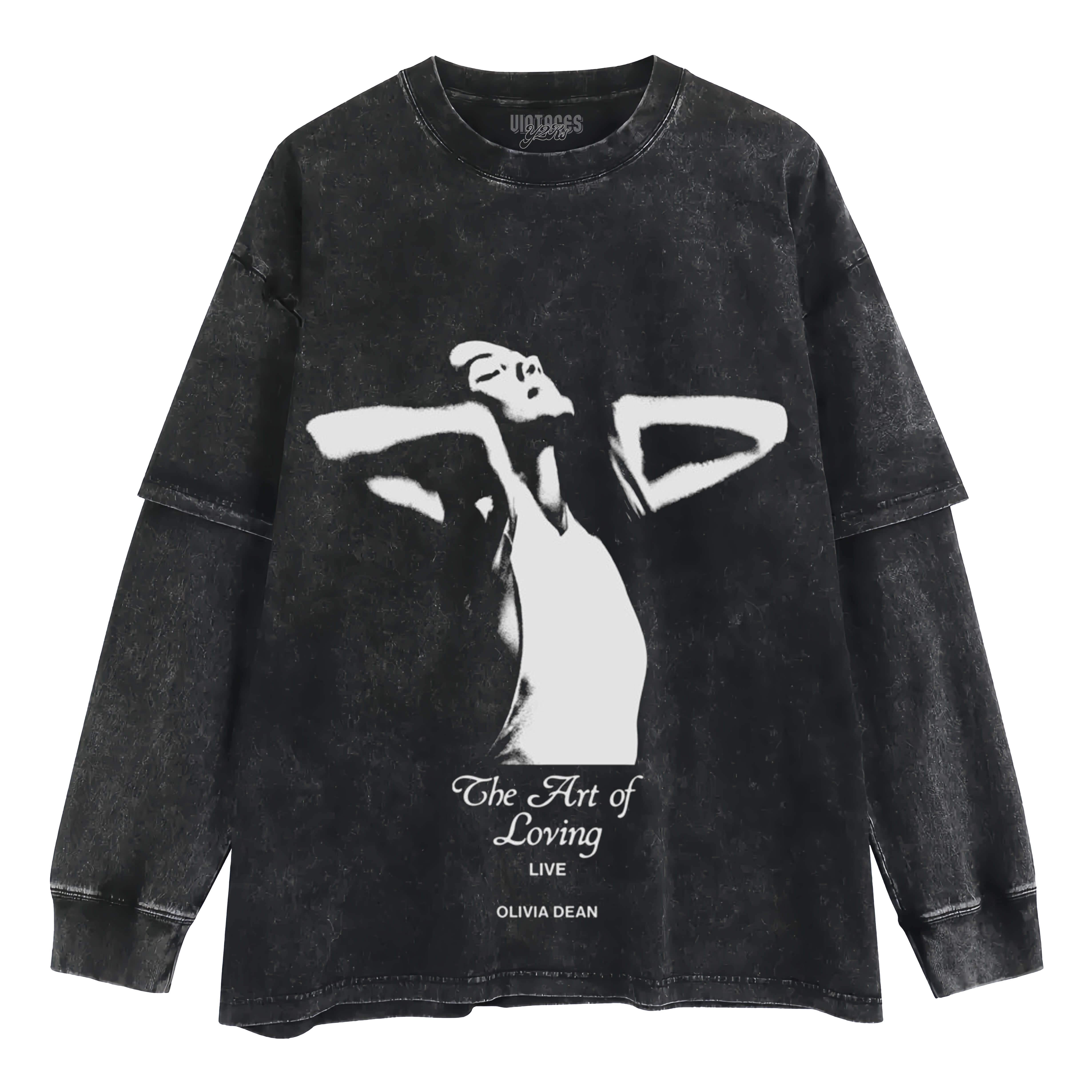 OLIVIA DEAN MERCH THE ART OF LOVING LIVE TOUR 2026 V2 TANK TOP & TEE & LONG SLEEVE & LAYERED LS & HOODIE