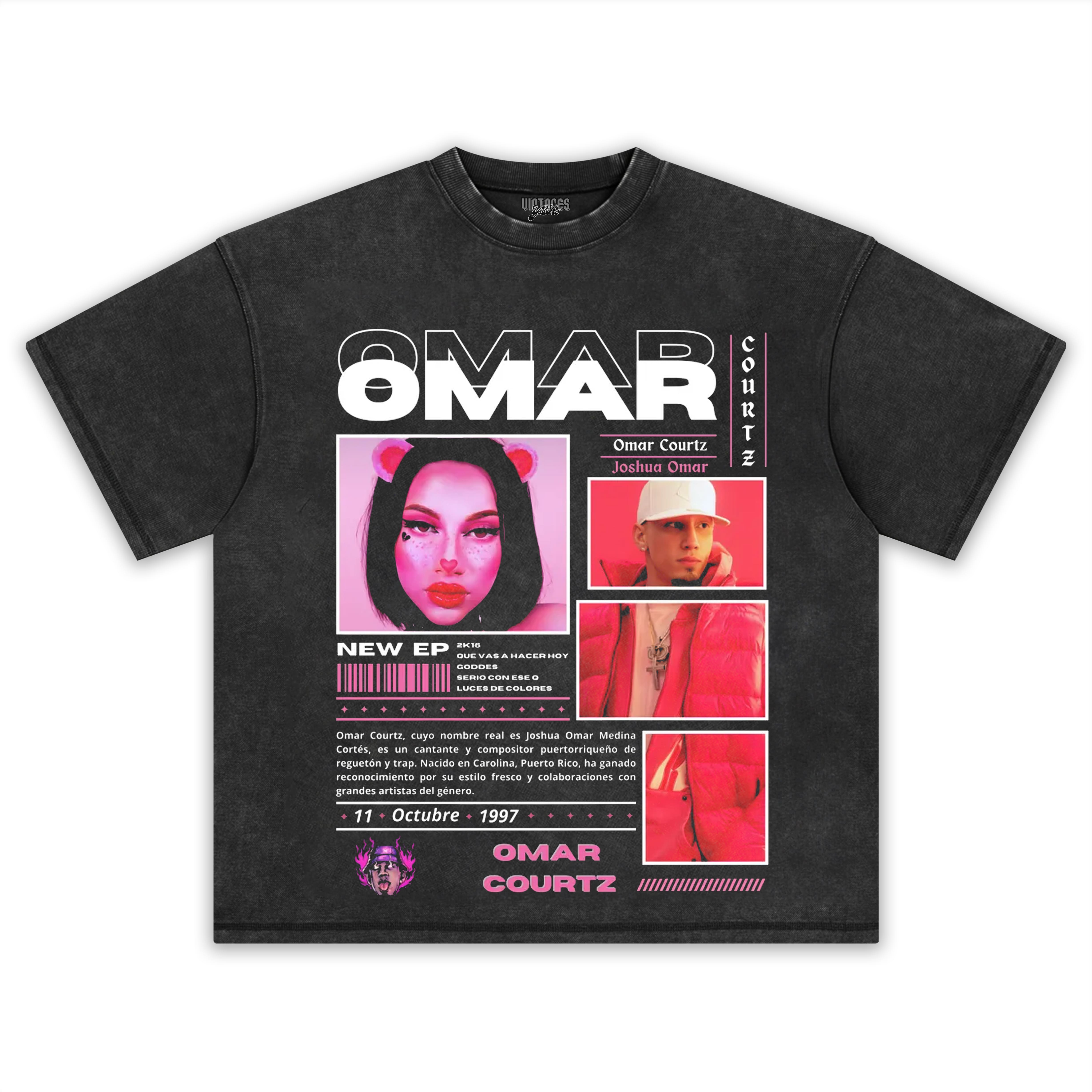 OMAR COURTZ V5 TEE & LS & HOODIE