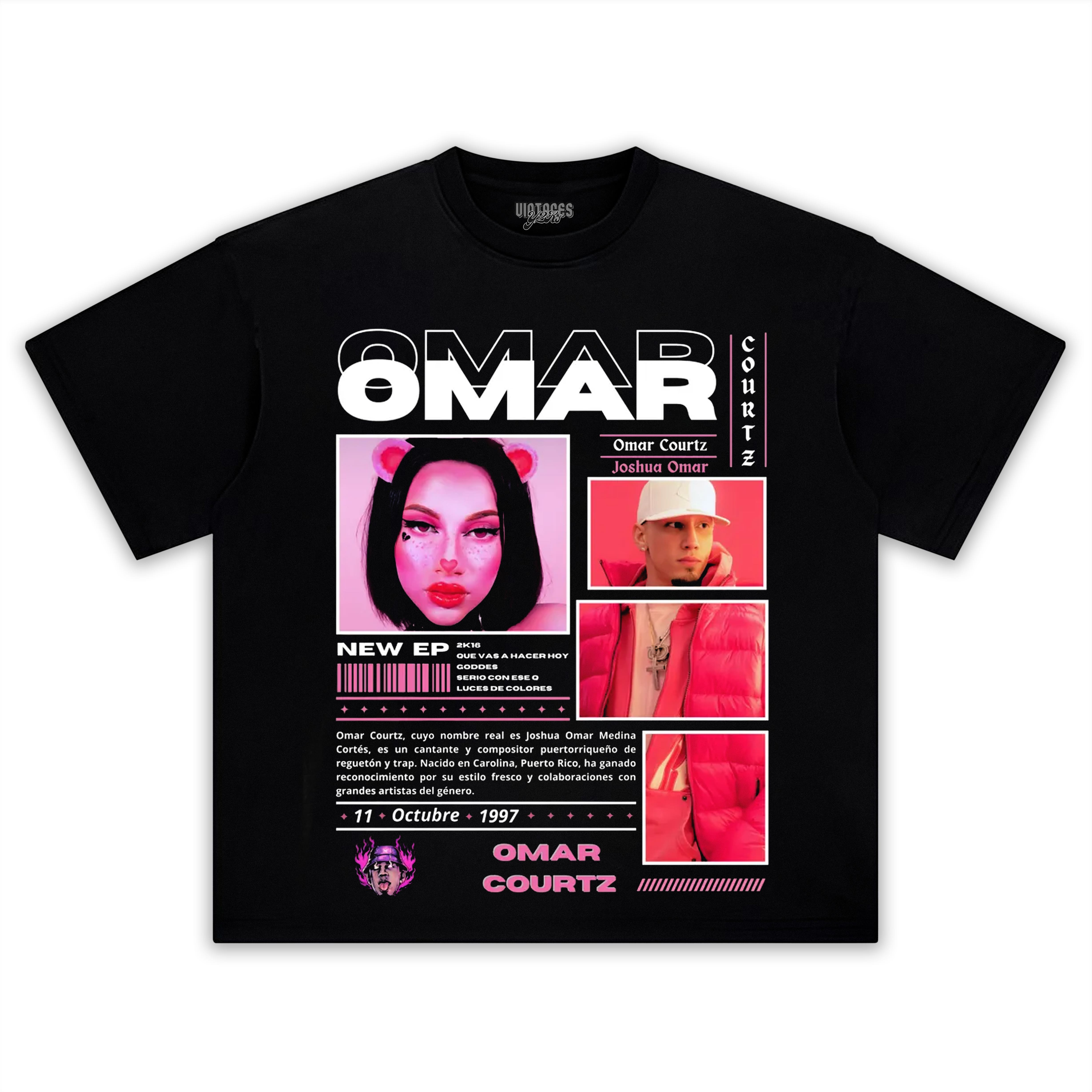 OMAR COURTZ V5 TEE & LS & HOODIE