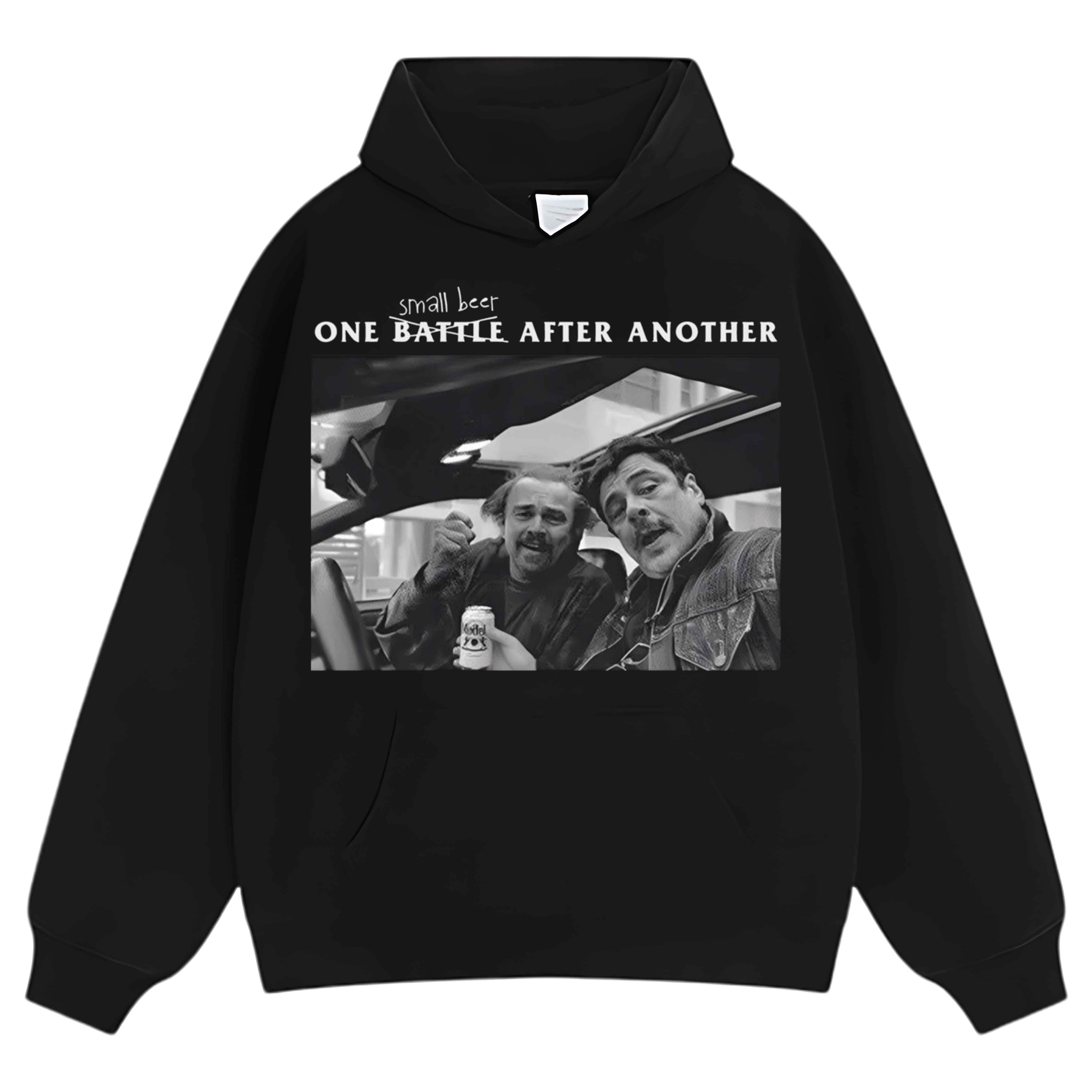 ONE SMALL BEER AFTER ANOTHER - COMEDY MEMES AND FILM ONE BATTLE AFTER ANOTHER TEE & LS & HOODIE