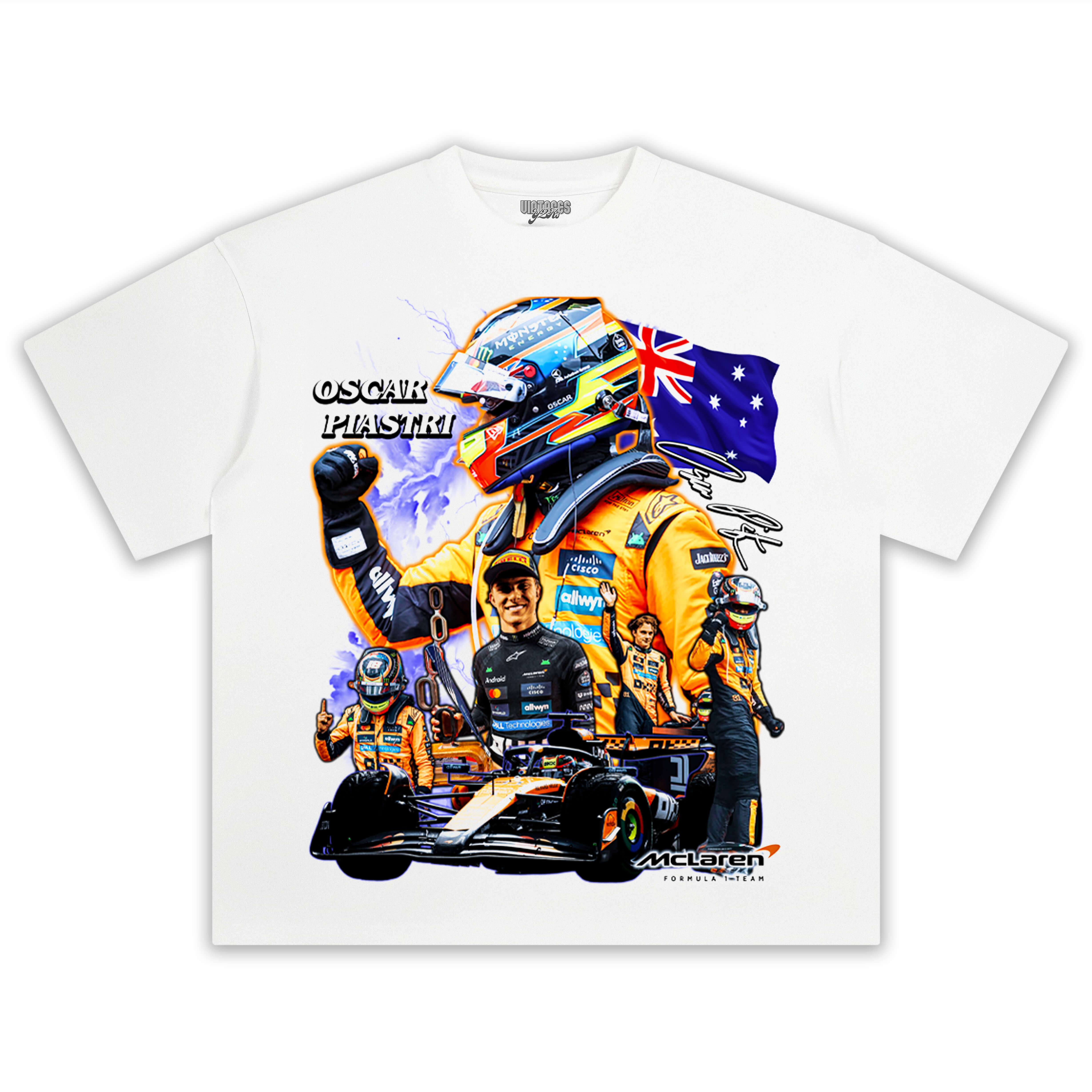 OSCAR PIASTRI VICTORY IN SPA TEE & LS & HOODIE