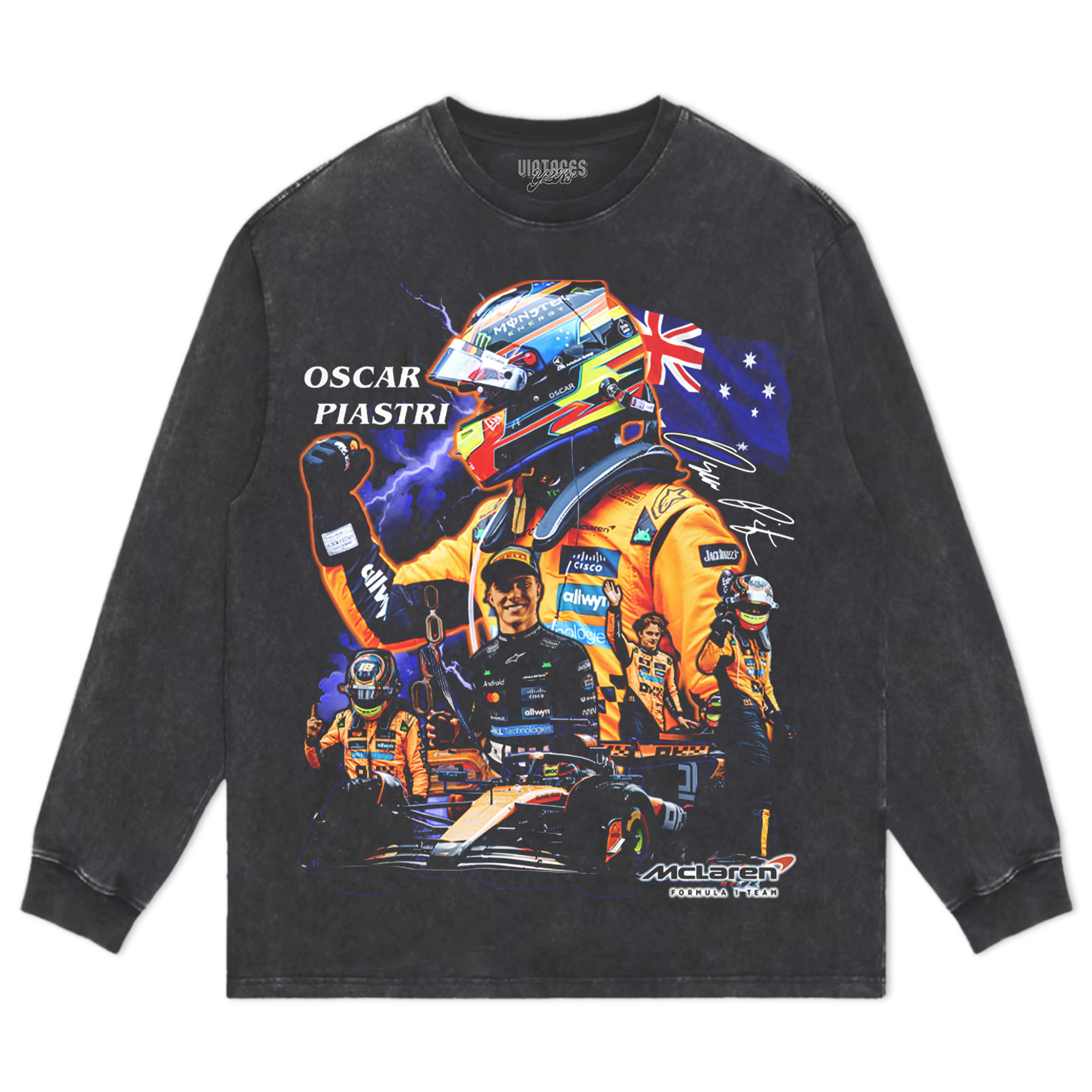 OSCAR PIASTRI VICTORY IN SPA TEE & LS & HOODIE