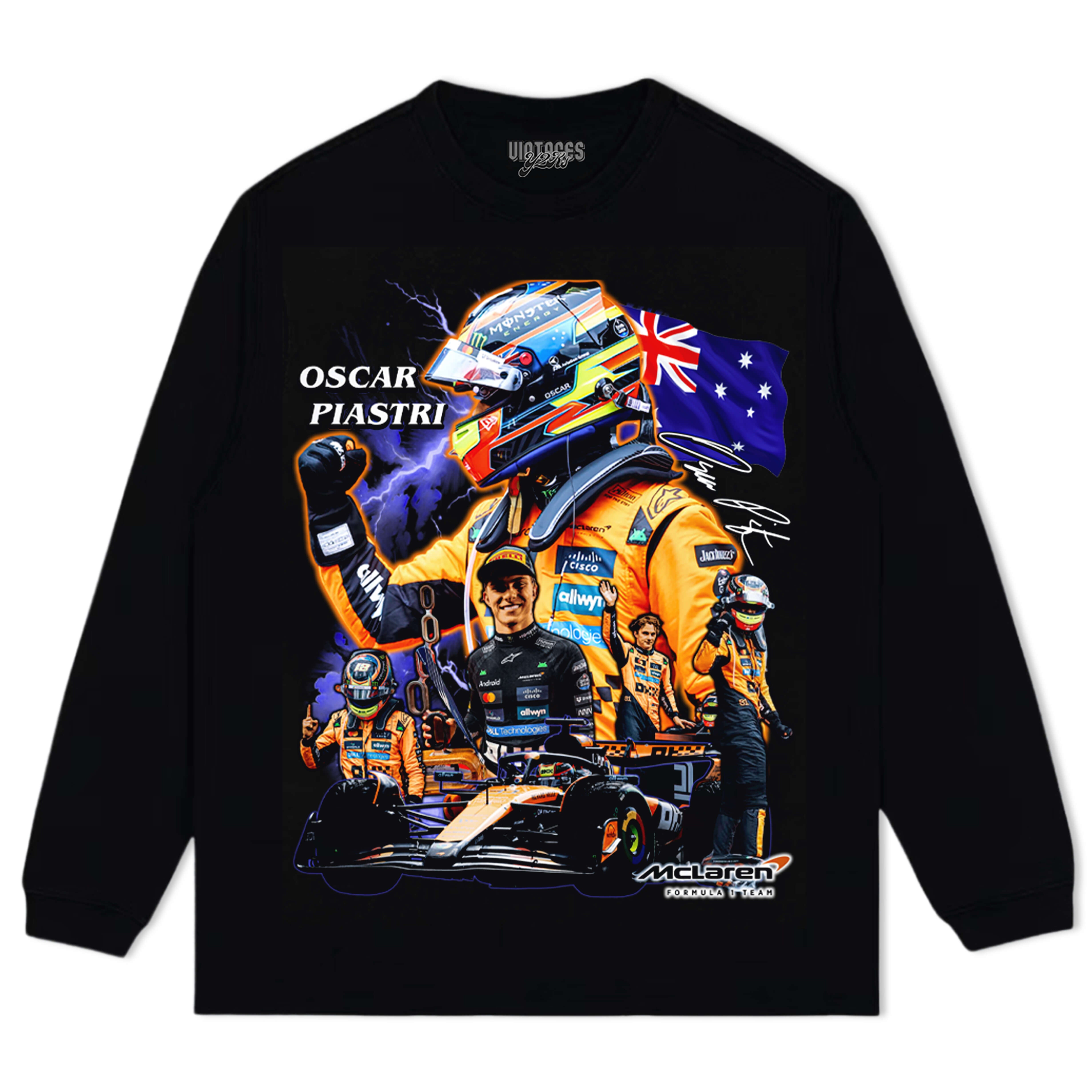 OSCAR PIASTRI VICTORY IN SPA TEE & LS & HOODIE