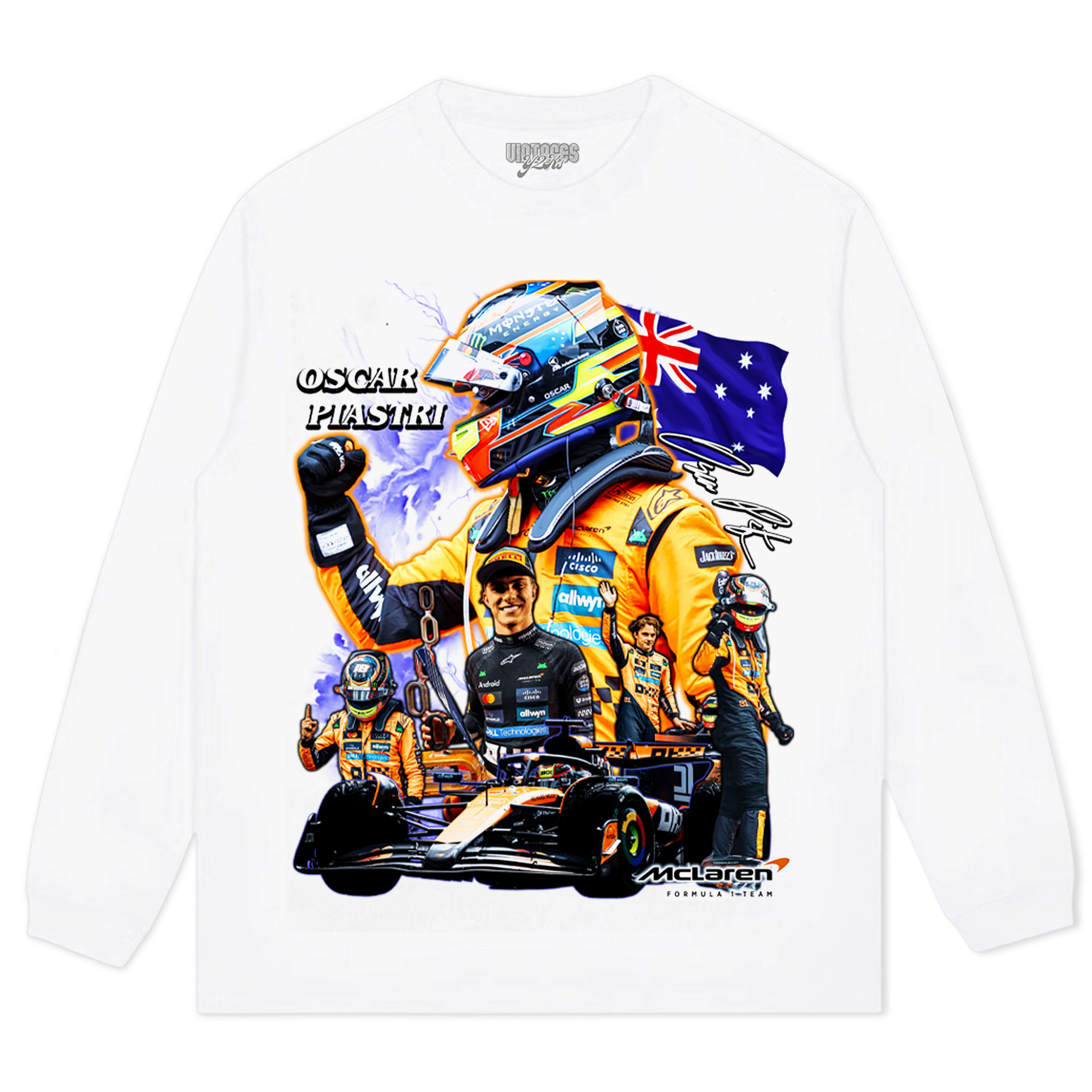 OSCAR PIASTRI VICTORY IN SPA TEE & LS & HOODIE