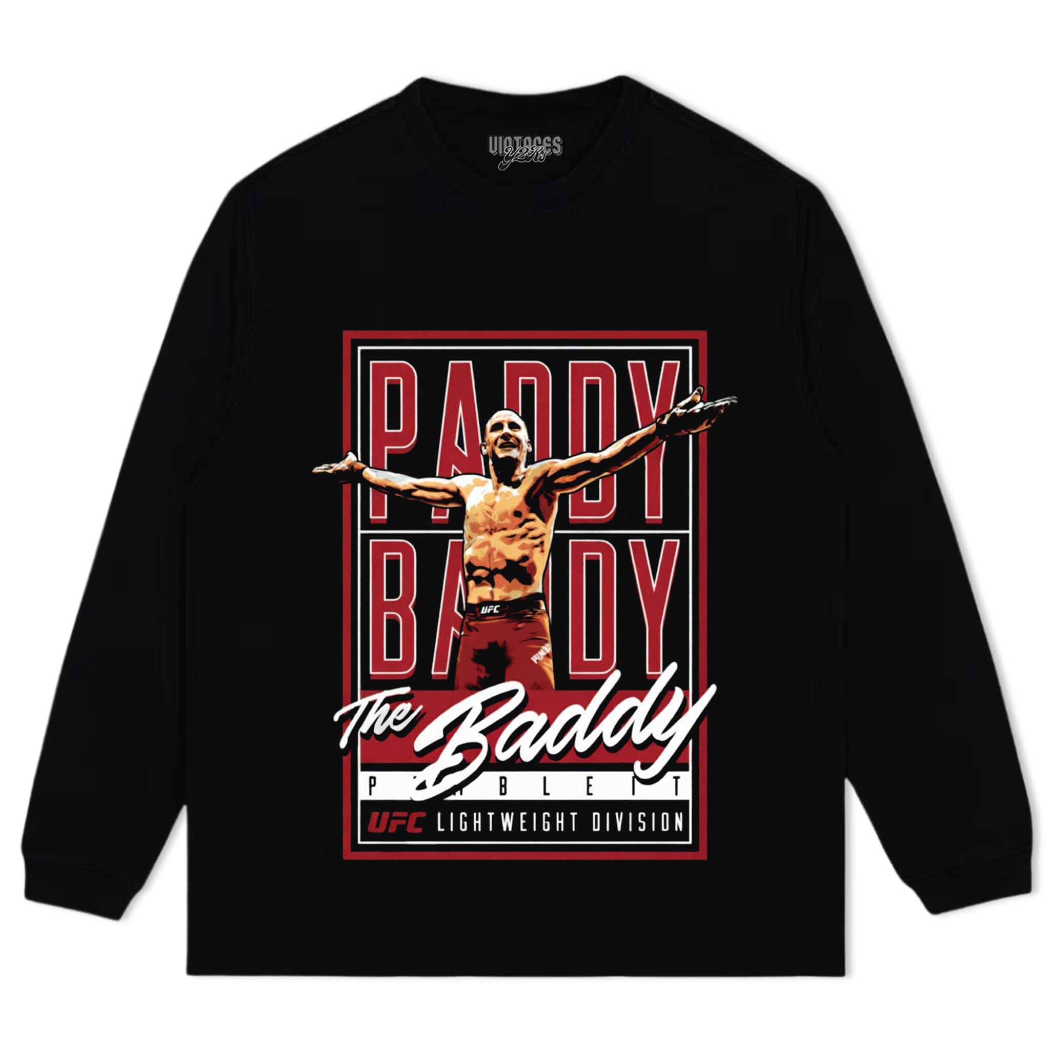 PADDY PIMBLETT THE BADDY UFC MMA FIGHTER TANK TOP & TEE & LONG SLEEVE & LAYERED LS & HOODIE