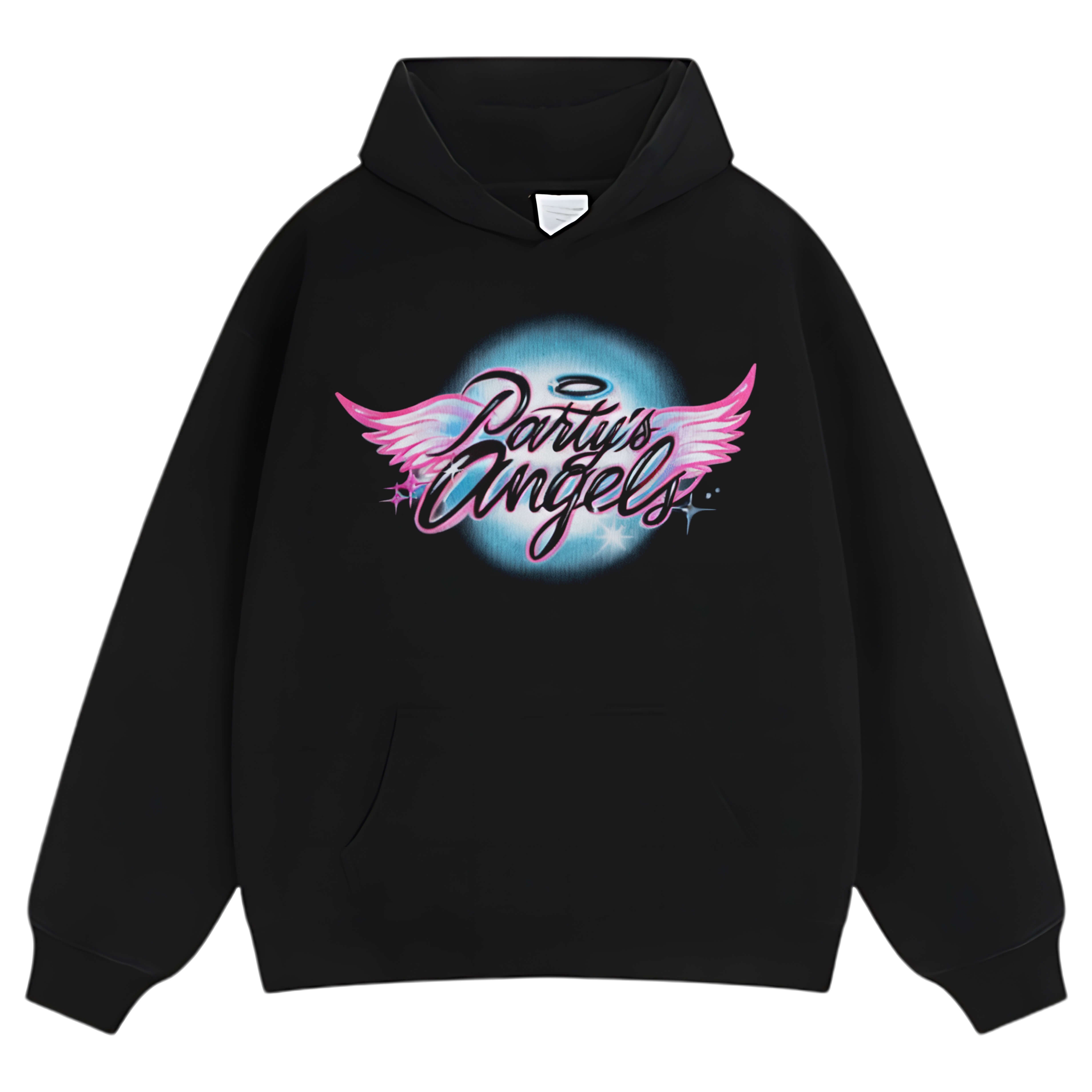 PARTY'S ANGELS WINGS TANK TEE & LS & HOODIE