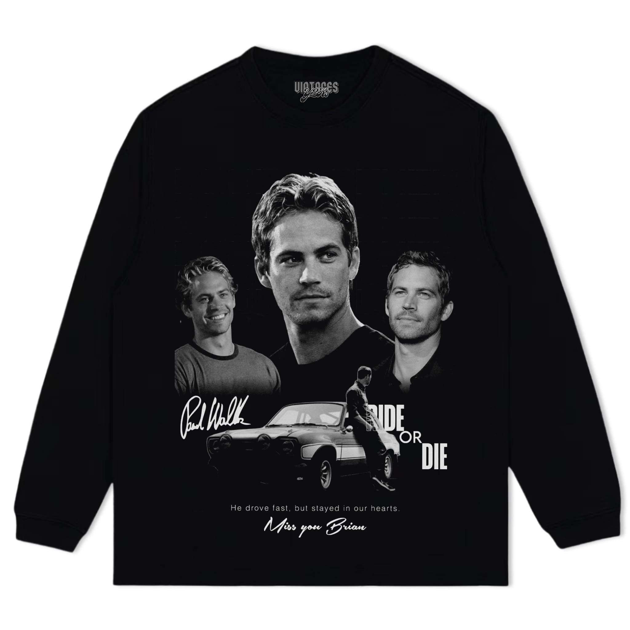 PAUL WALKER V2 TANK TOP & TEE & LONG SLEEVE & LAYERED LS & HOODIE