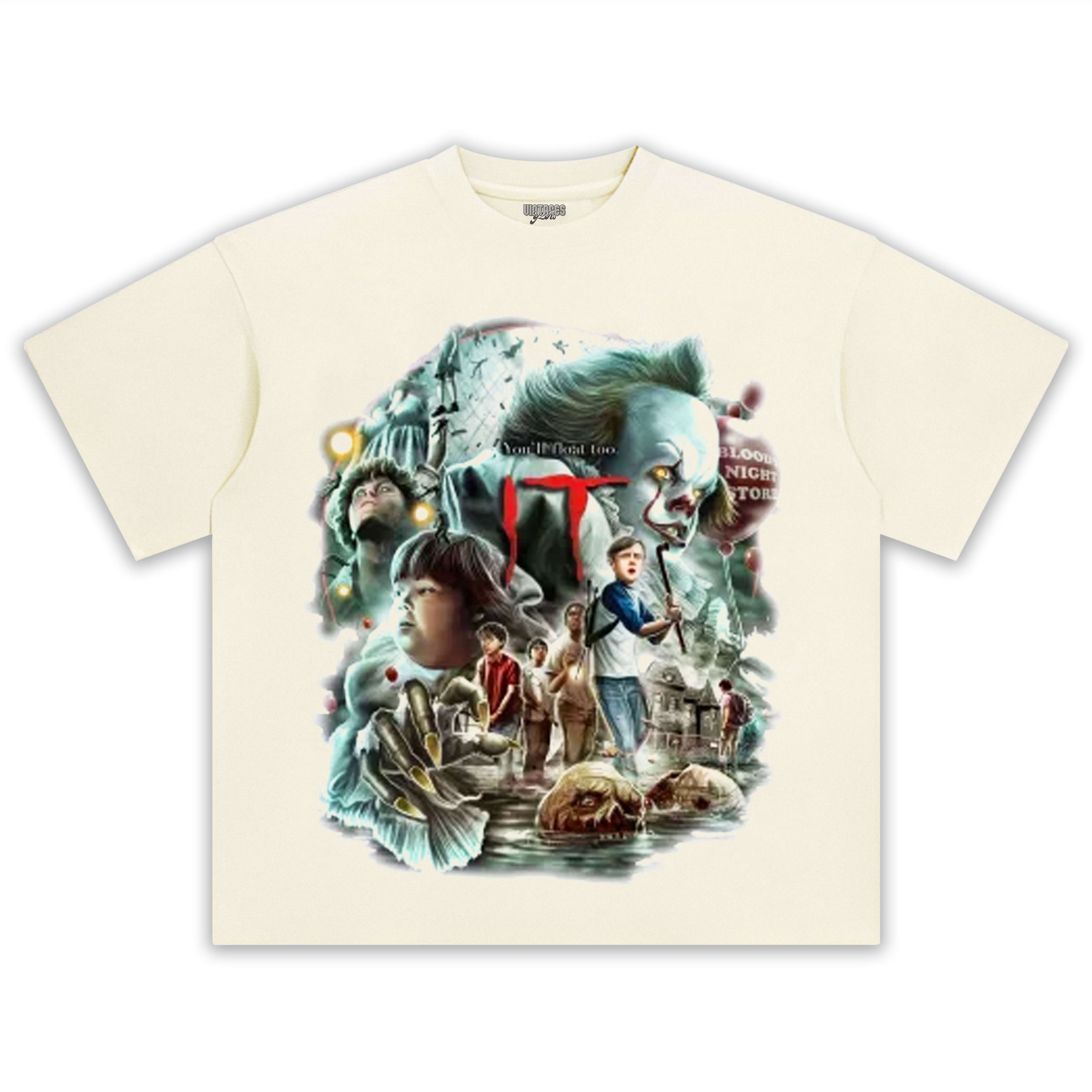 PENNYWISE IT VINTAGE TEE V2 & LS & HOODIE