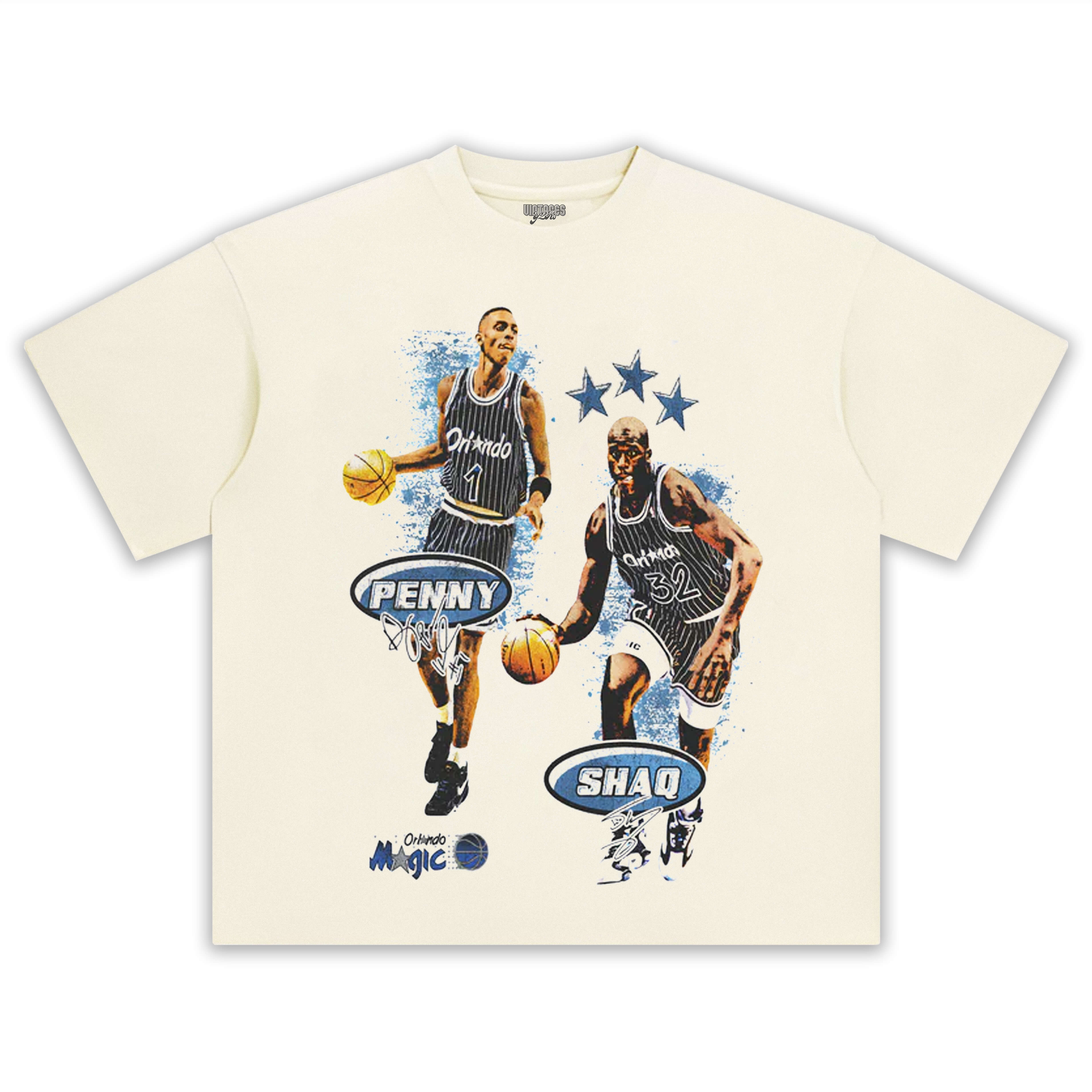 PENNY & SHAQ ORLANDO MAGIC GRAPHIC TEE & LS & HOODIE