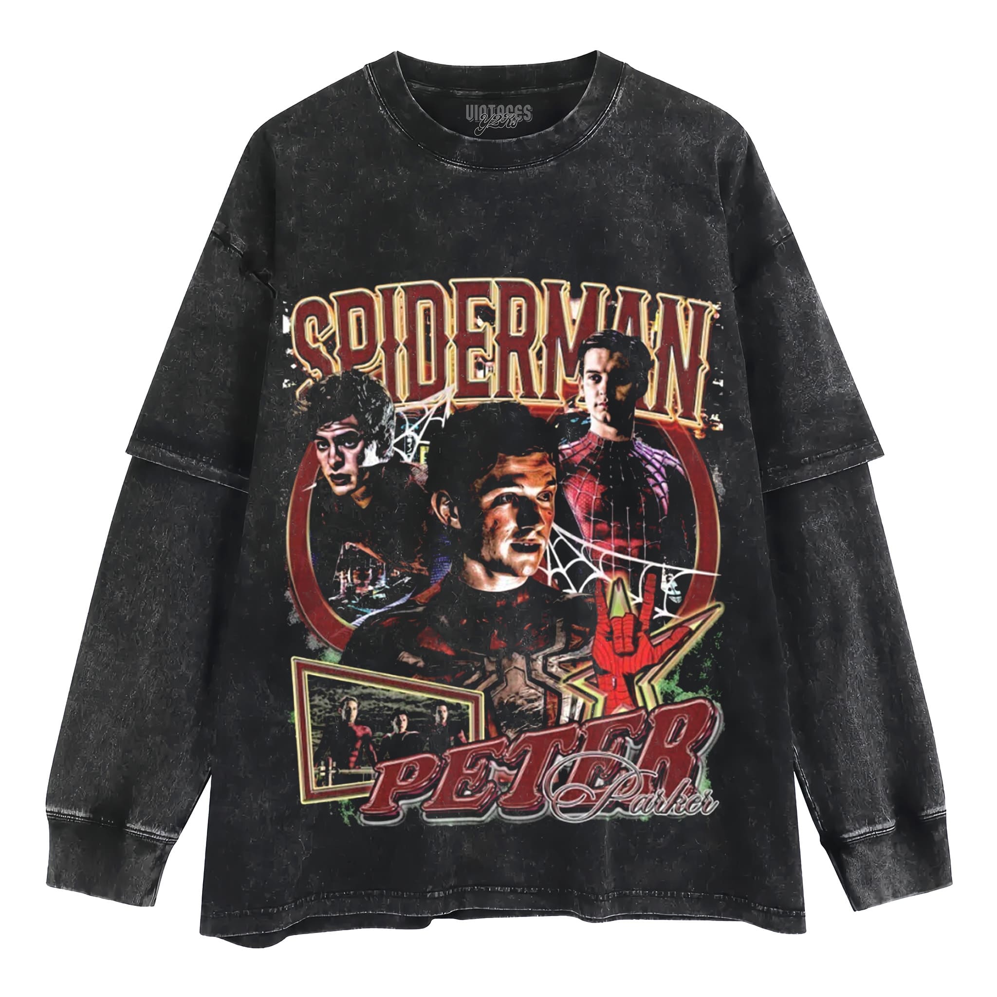 PETER PARKER LEGACY (SPIDER MAN) - TRADICIONAL TANK TOP & TEE & LONG SLEEVE & LAYERED LS & HOODIE