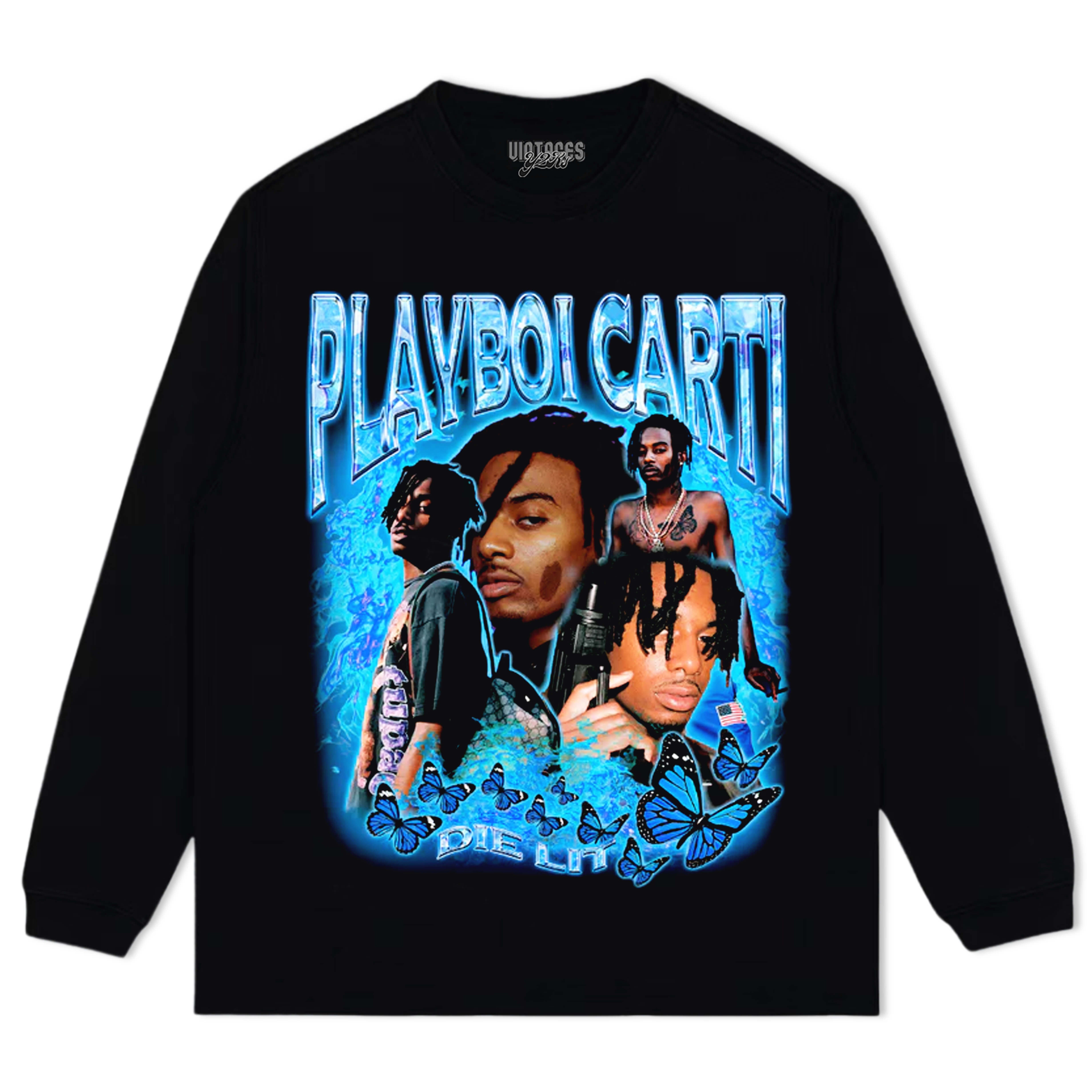 PLAYBOI CARTI VINTAGE TEE & LS & HOODIE