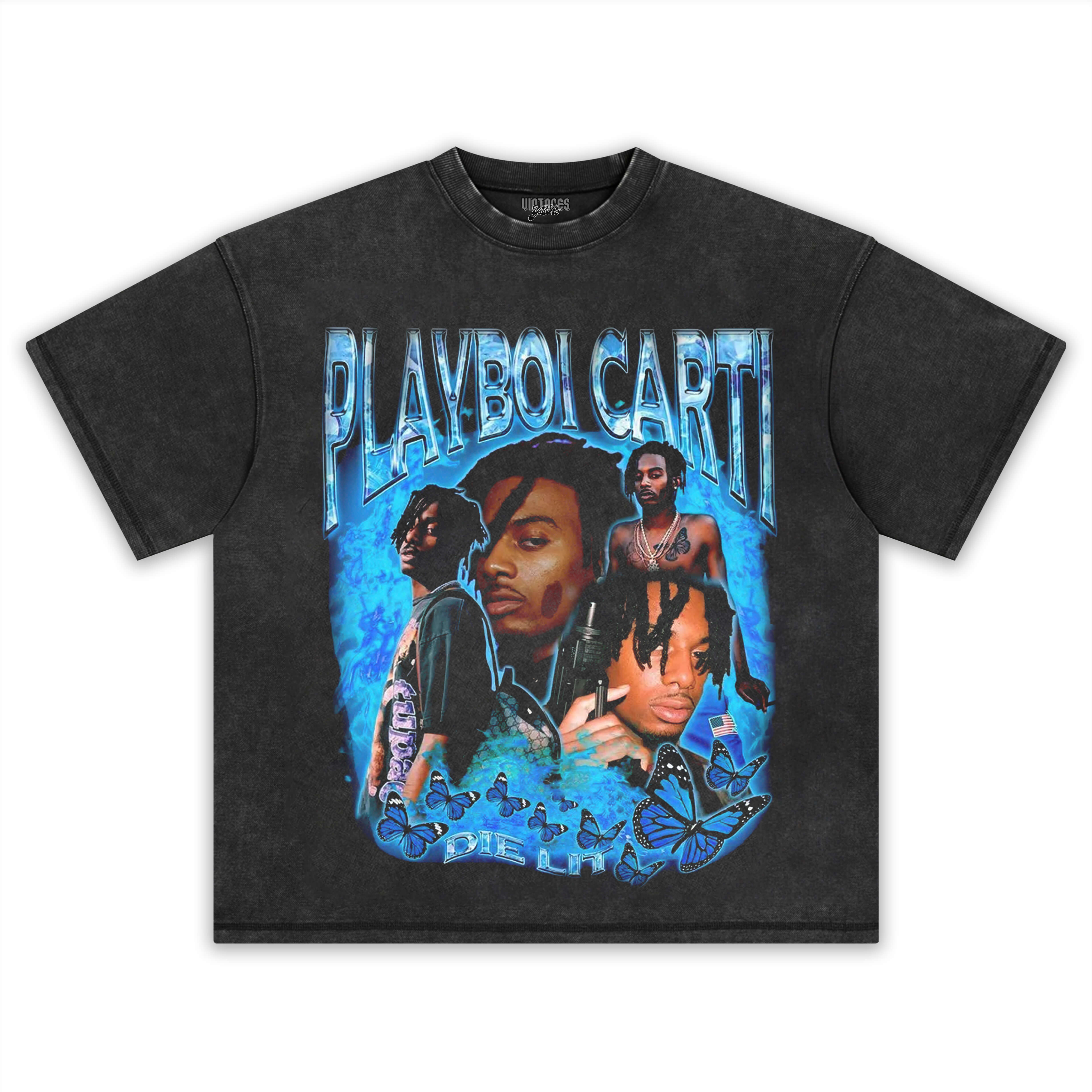 PLAYBOI VINTAGE CARDS TEE & LS & HOODIE