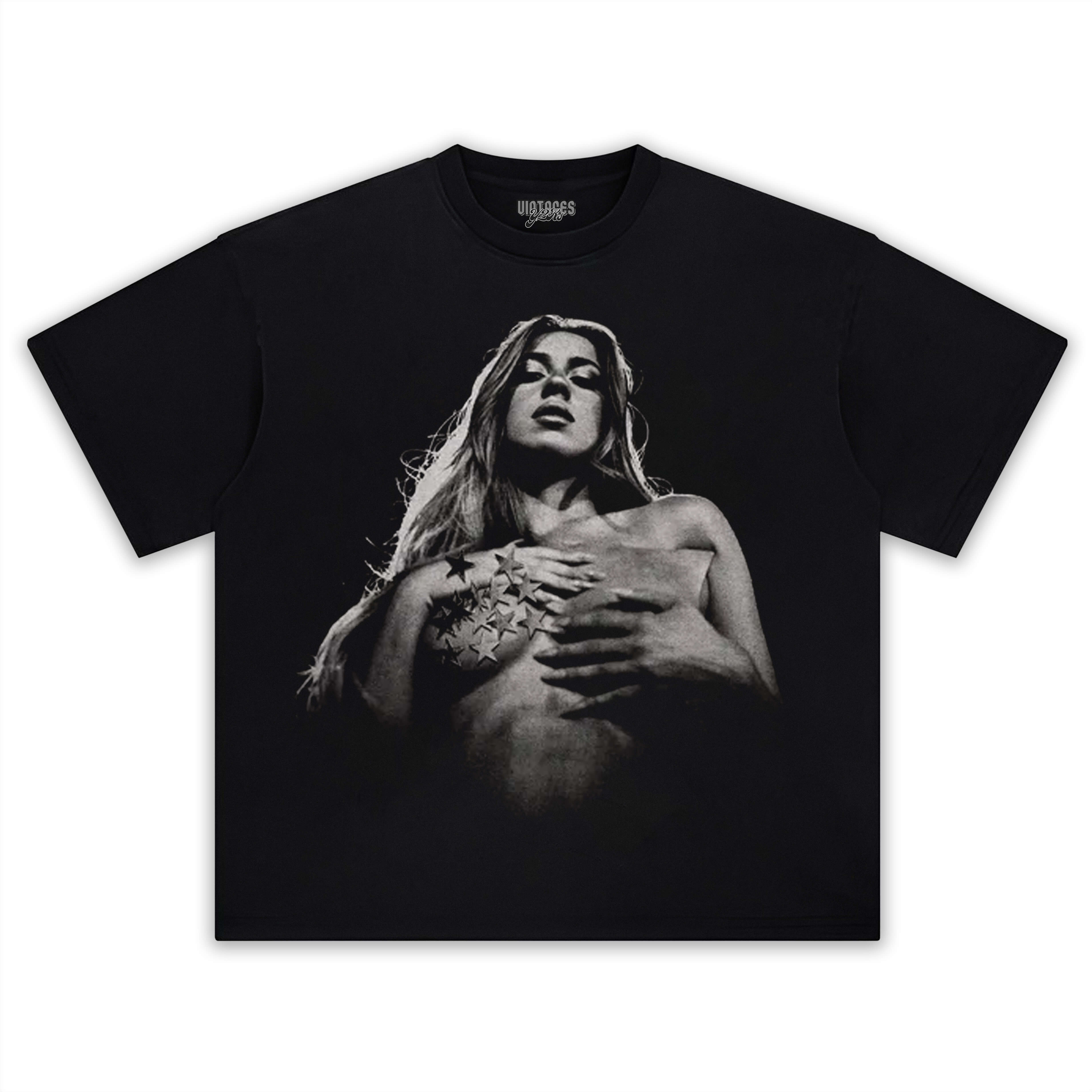 TATE MCRAE POSE BLACK TOUR TEE