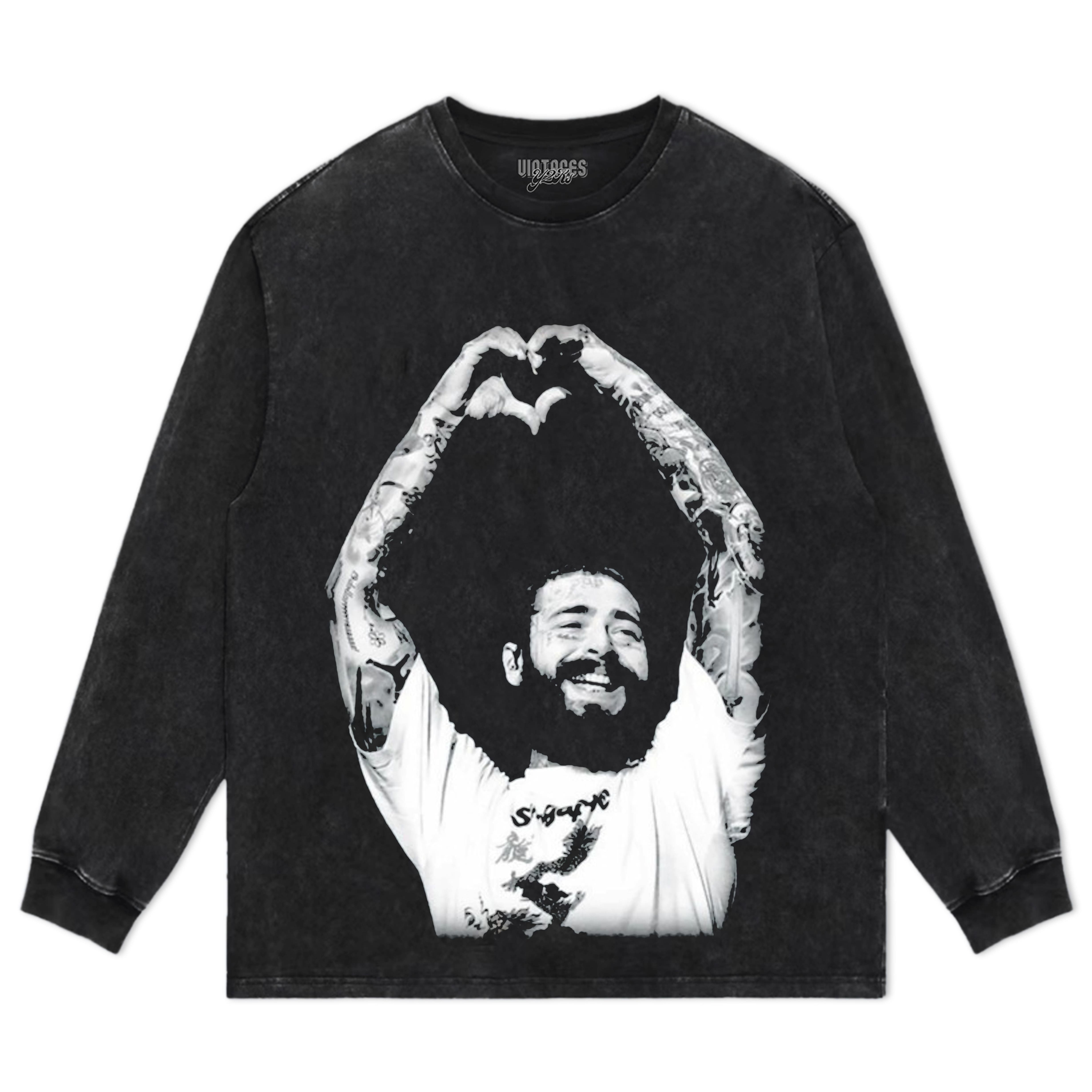 POST MALONE VINTAGE V2 TEE & LS & HOODIE