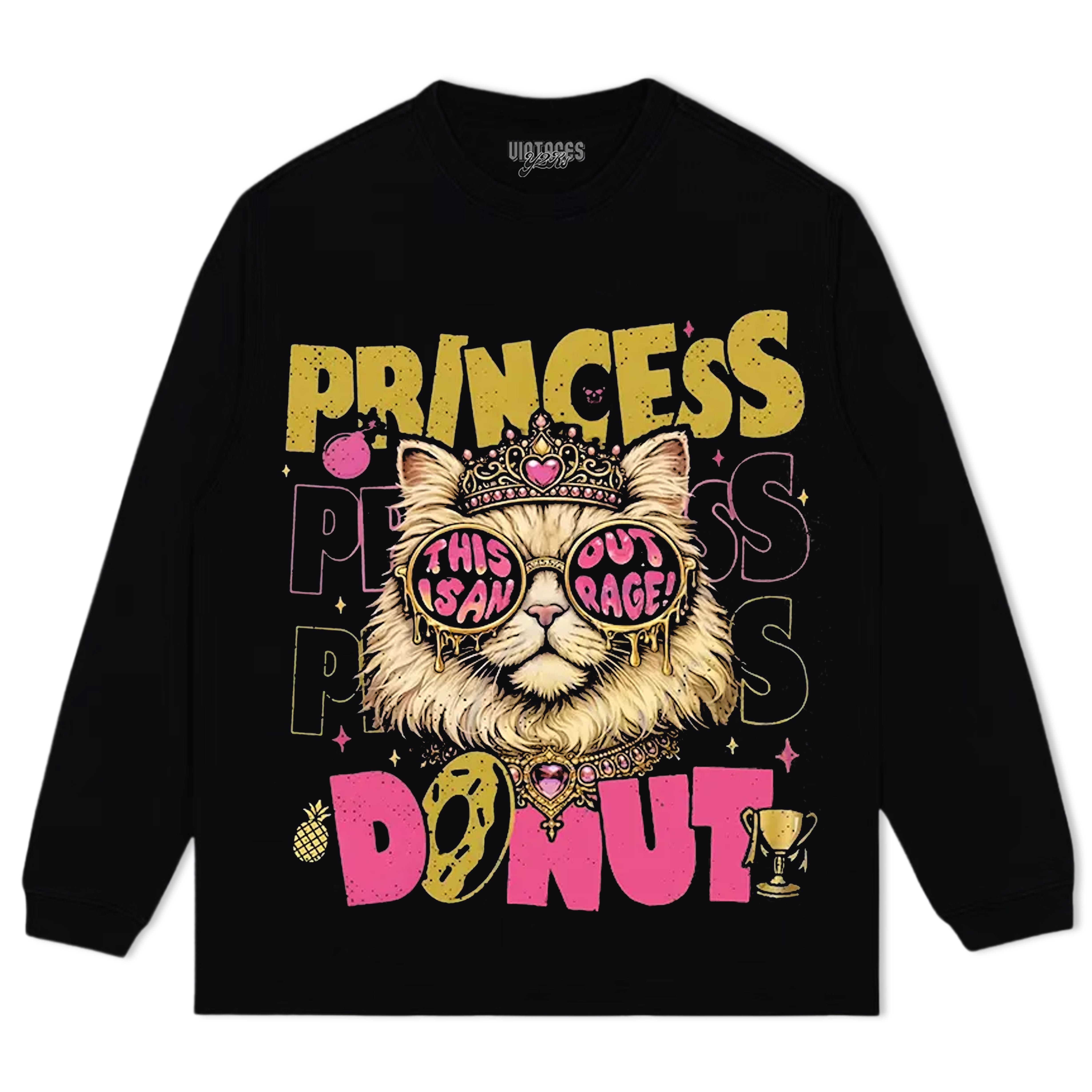 PRINCESS DONUT TEE & LS & HOODIE