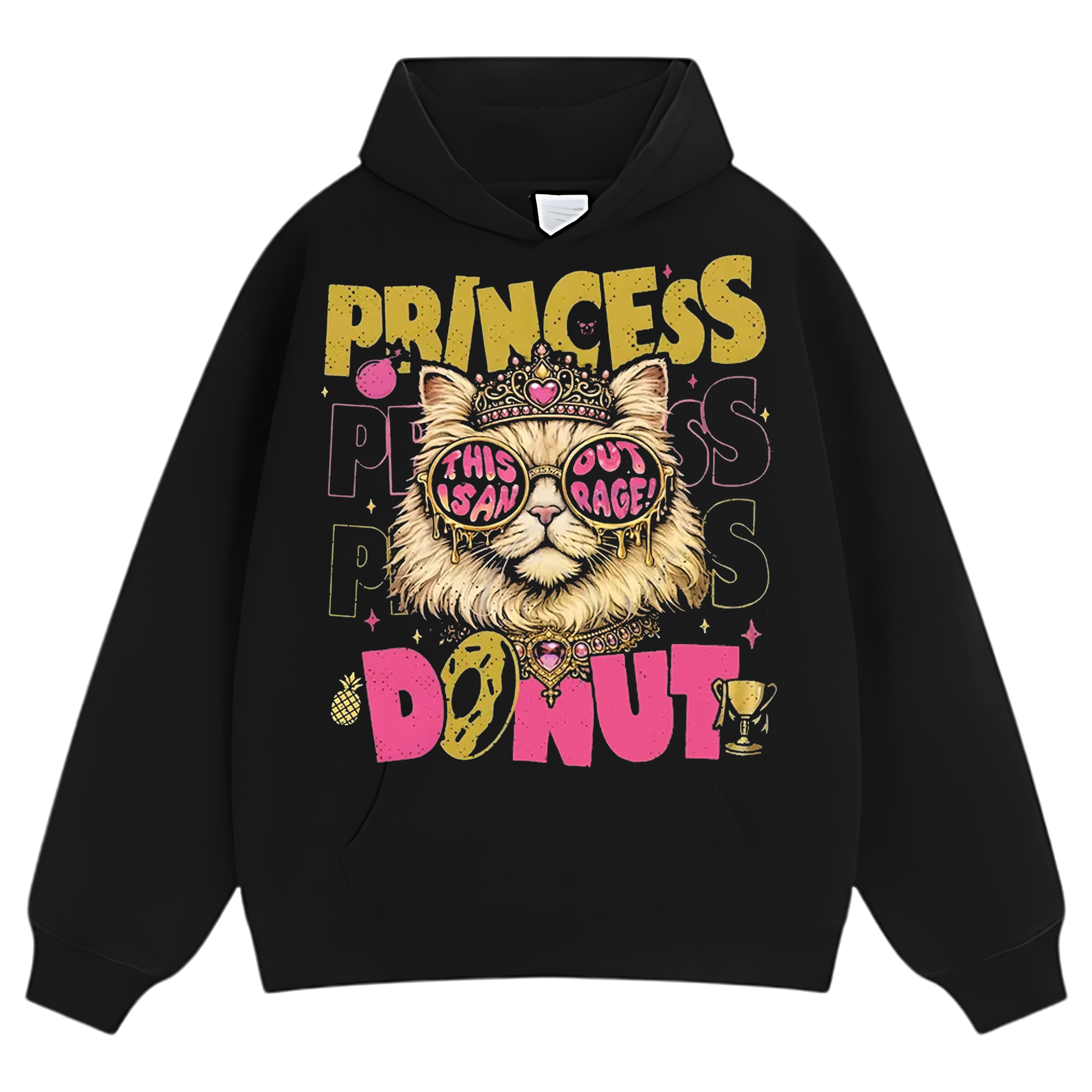PRINCESS DONUT TEE & LS & HOODIE