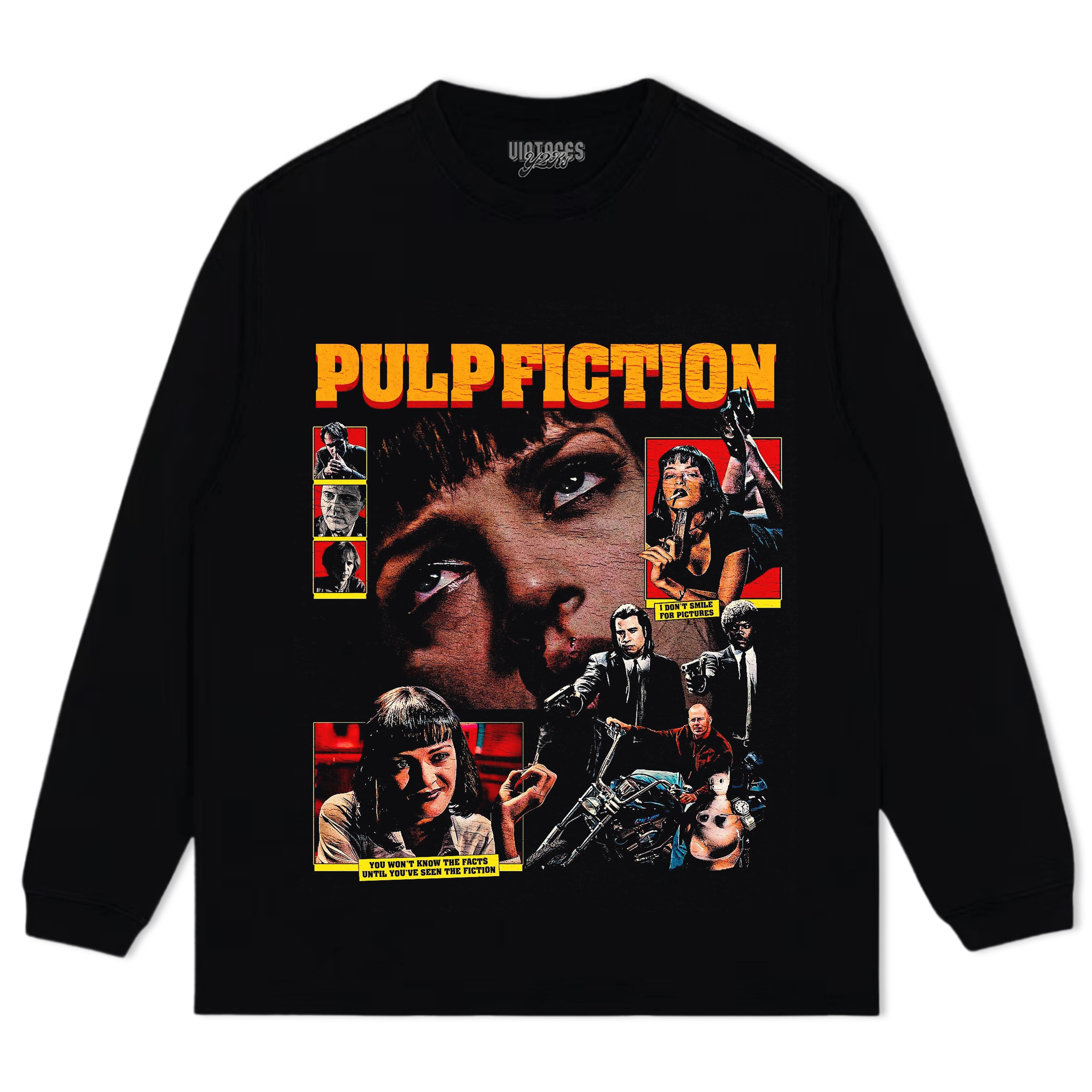 PULP FICTION VINTAGE TANK TOP & TEE & LONG SLEEVE & LAYERED LS & HOODIE