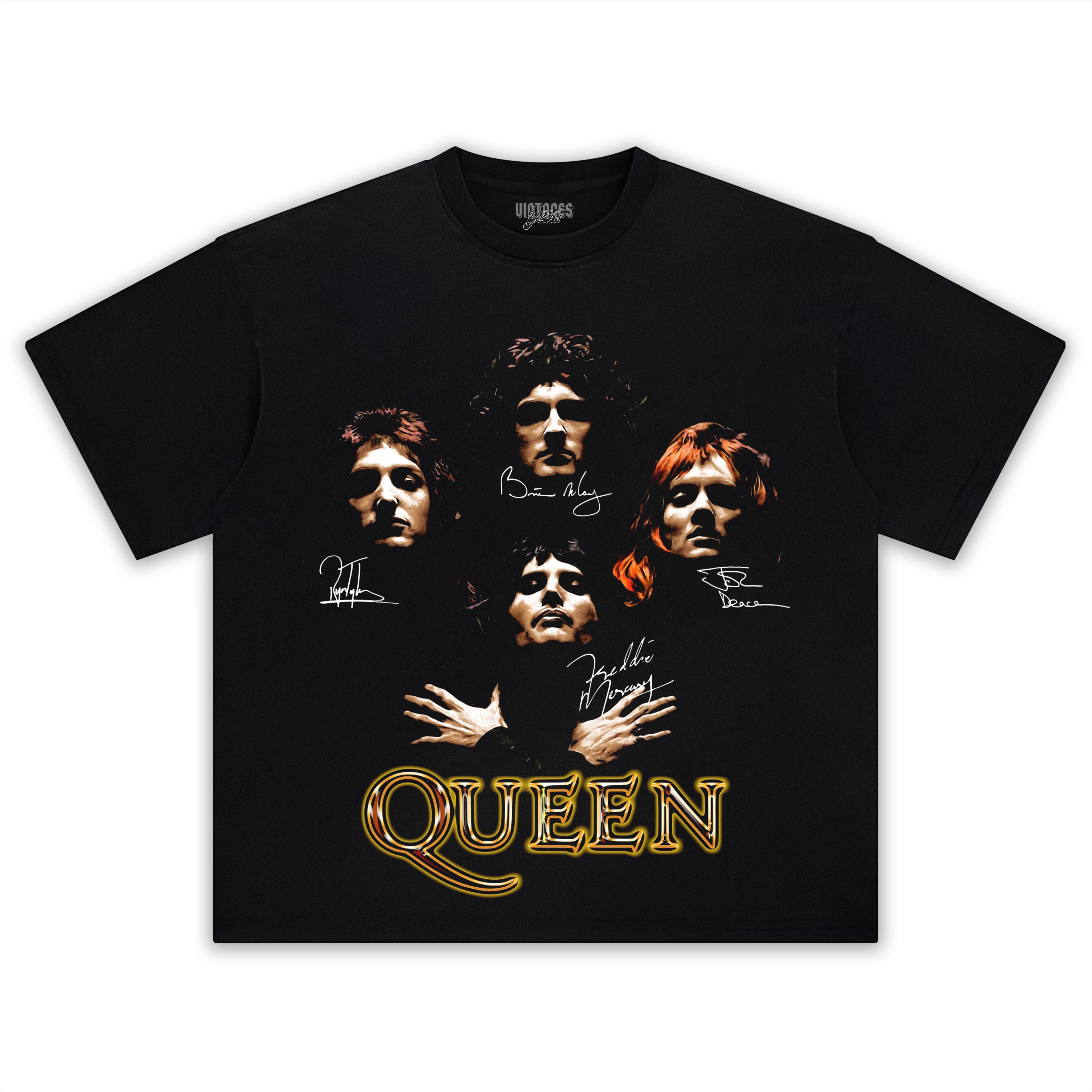 QUEEN BAND TEE & LS & HOODIE