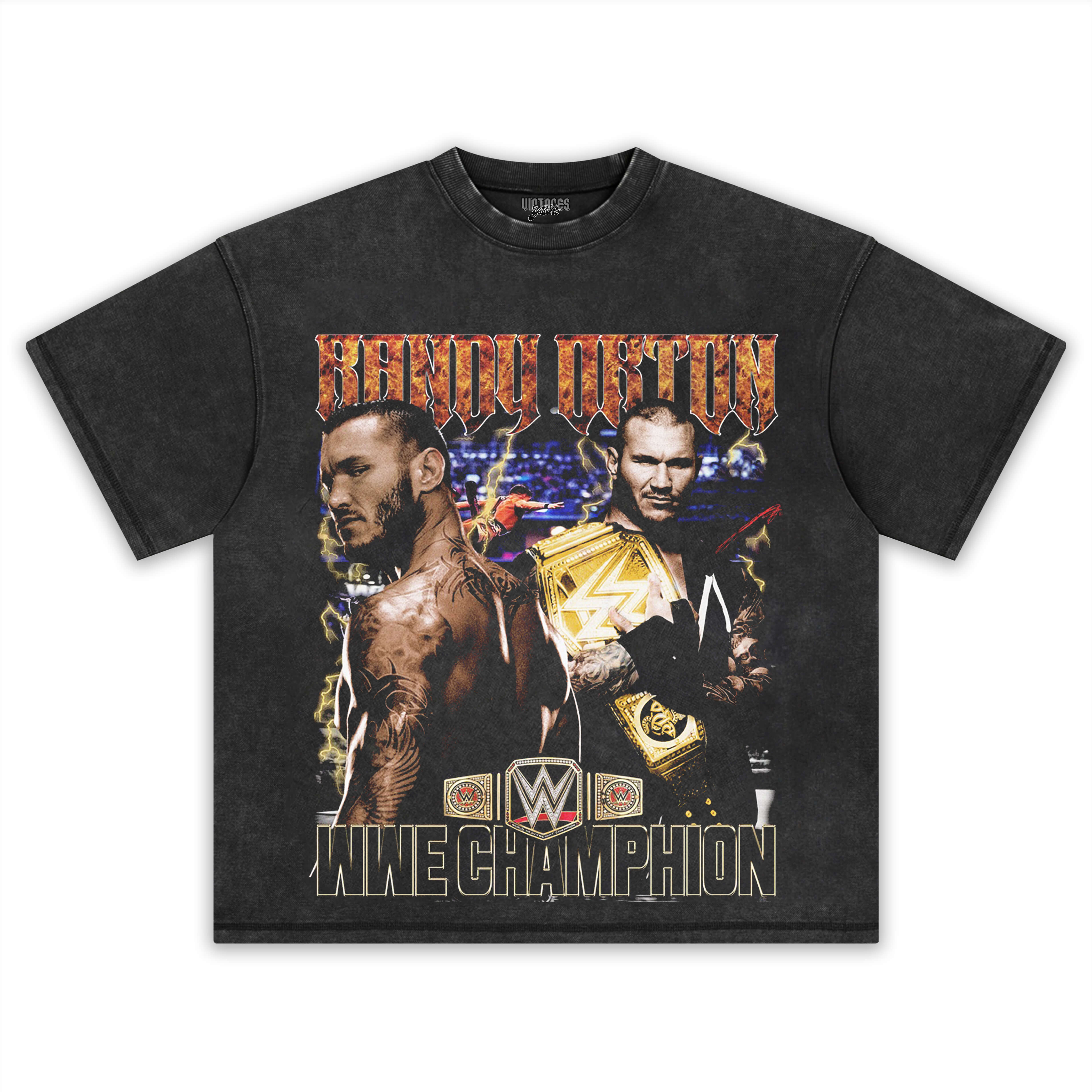 RANDY ORTON WWE CHAMPION TEE & LS & HOODIE