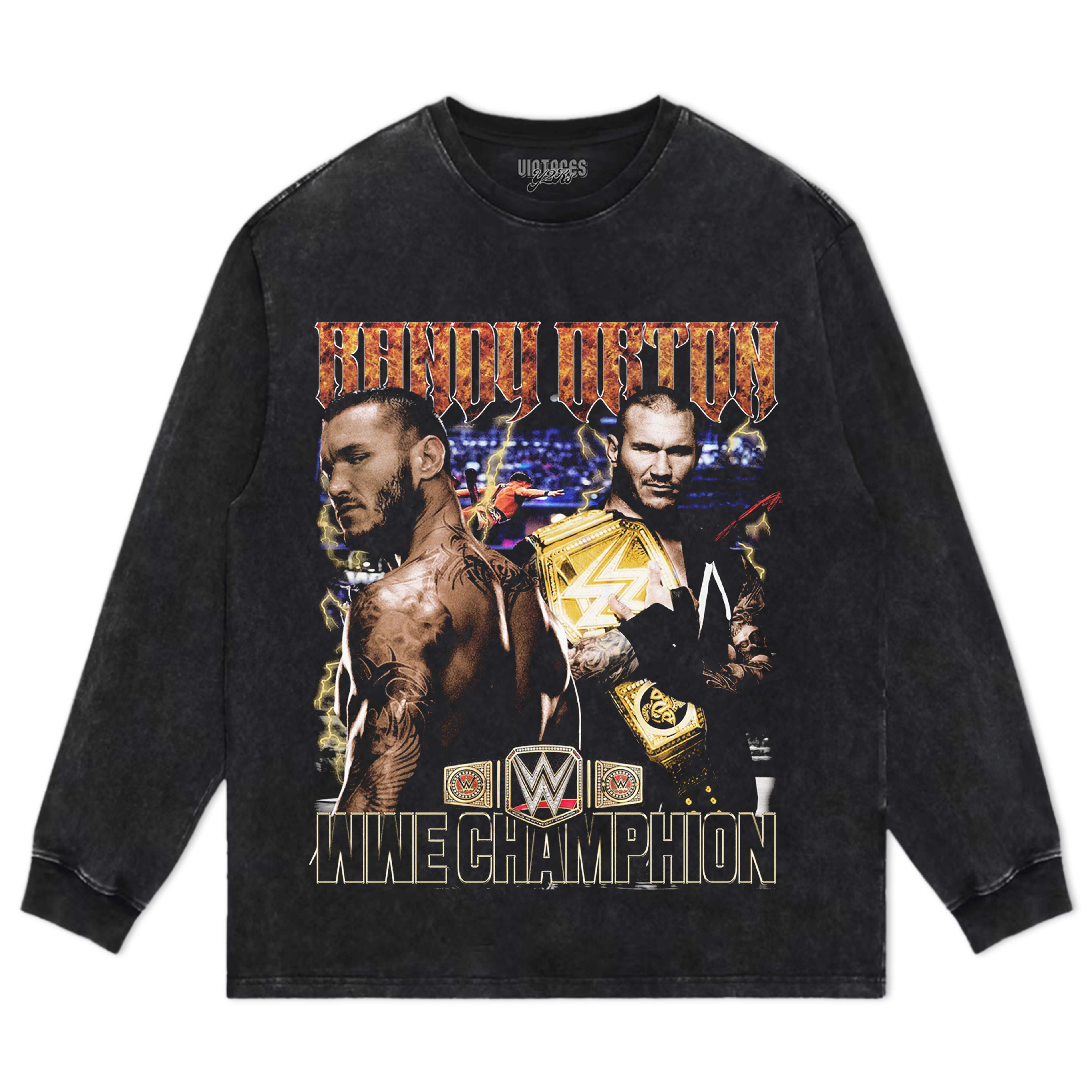 RANDY ORTON WWE CHAMPION TEE & LS & HOODIE