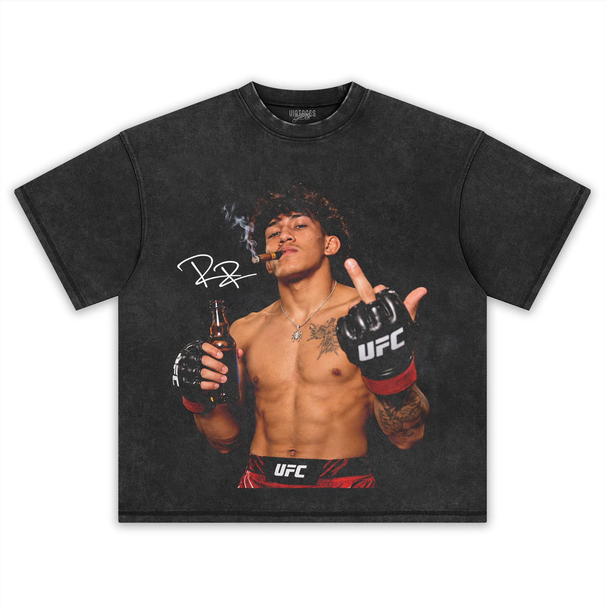 RAÚL ROSAS JR. MIDDLE FINGER TANK TOP & TEE & LONG SLEEVE & LAYERED LS & HOODIE