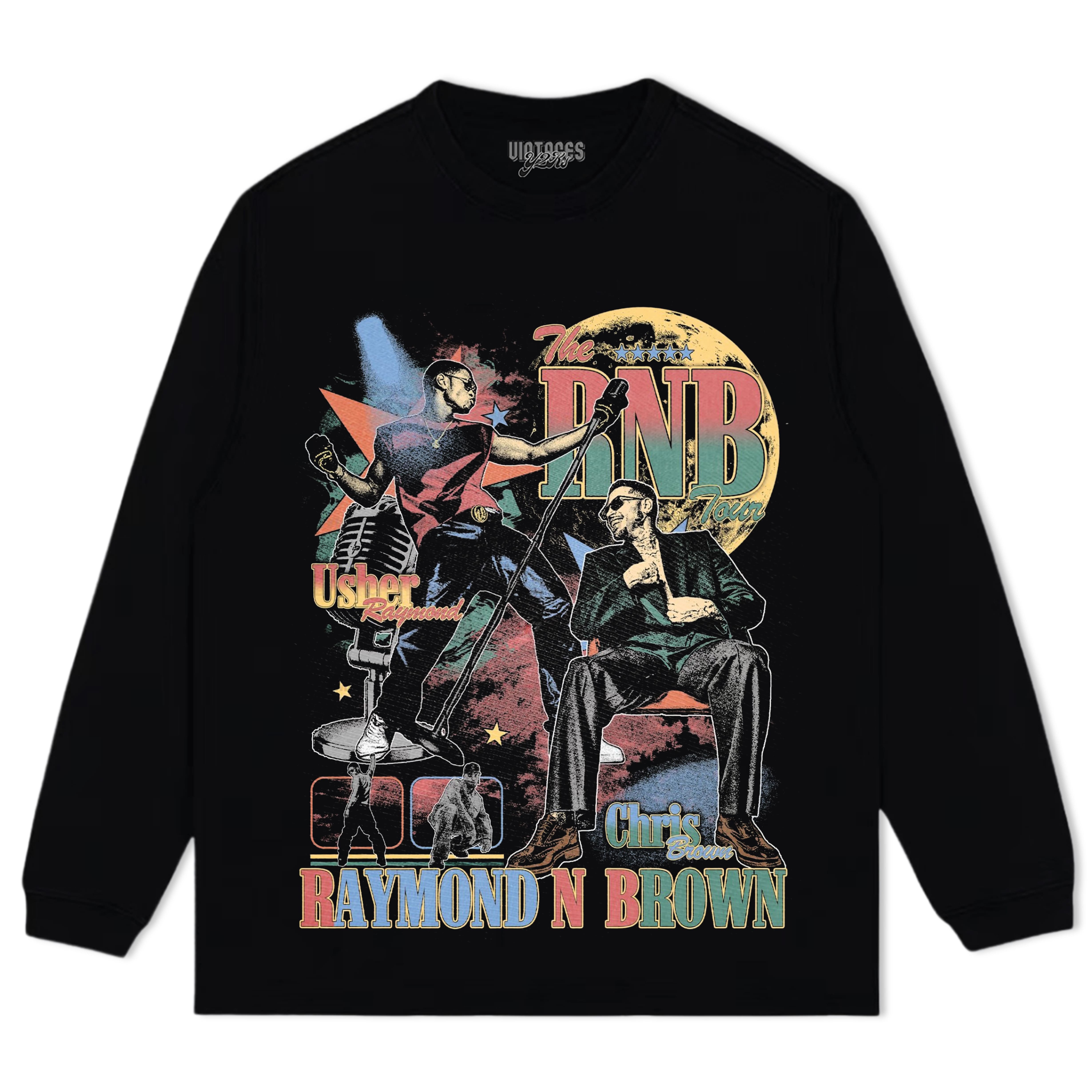 RAYMOND & CHRIS BROWN R&B TOUR 2026 V3 TANK TOP & TEE & LONG SLEEVE & LAYERED LS & HOODIE