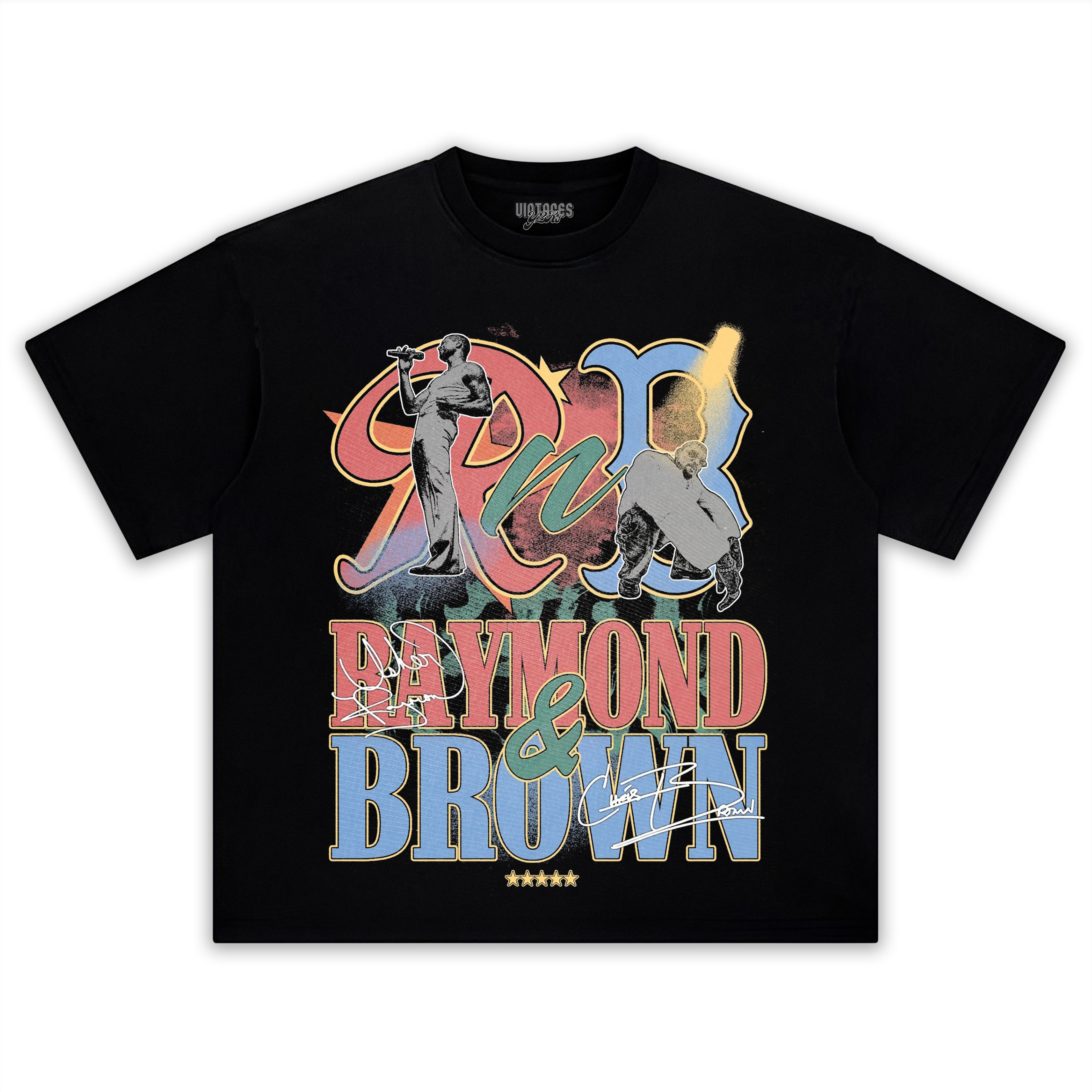 RAYMOND & CHRIS BROWN R&B TOUR 2026 V4 TANK TOP & TEE & LONG SLEEVE & LAYERED LS & HOODIE