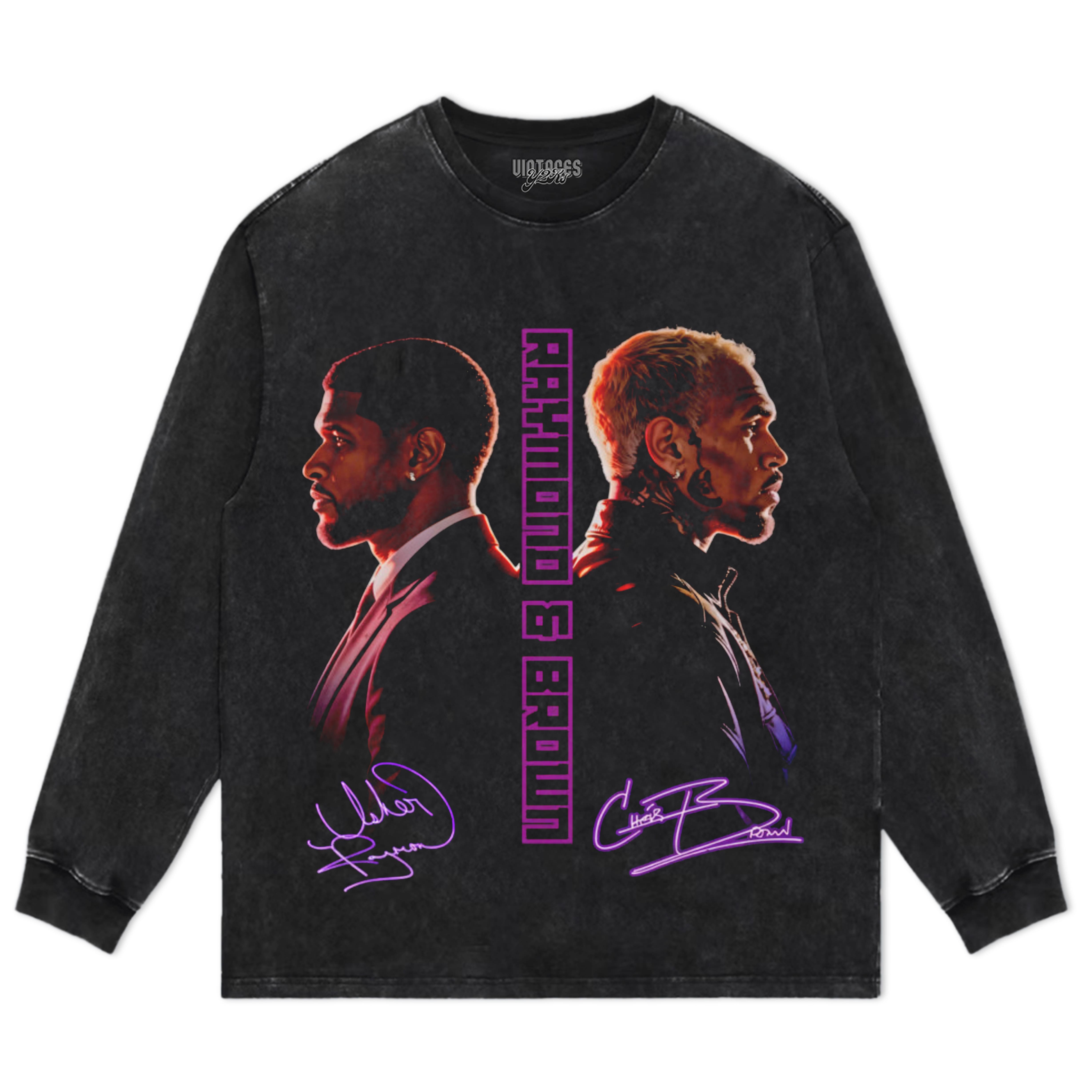 RAYMOND & CHRIS BROWN R&B TOUR 2026 V5 TANK TOP & TEE & LONG SLEEVE & LAYERED LS & HOODIE