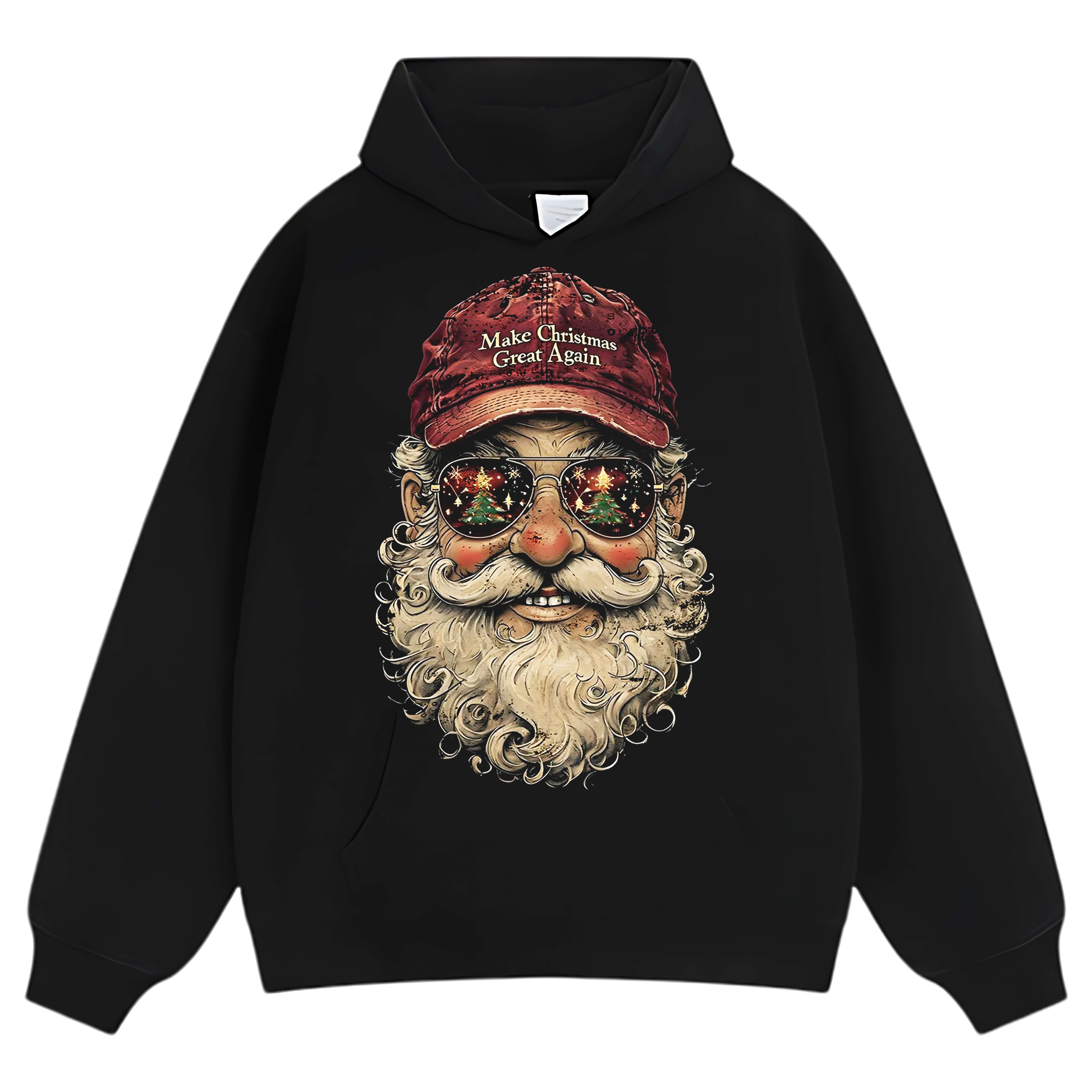RETRO SANTA CLAUS TEE & LS & HOODIE