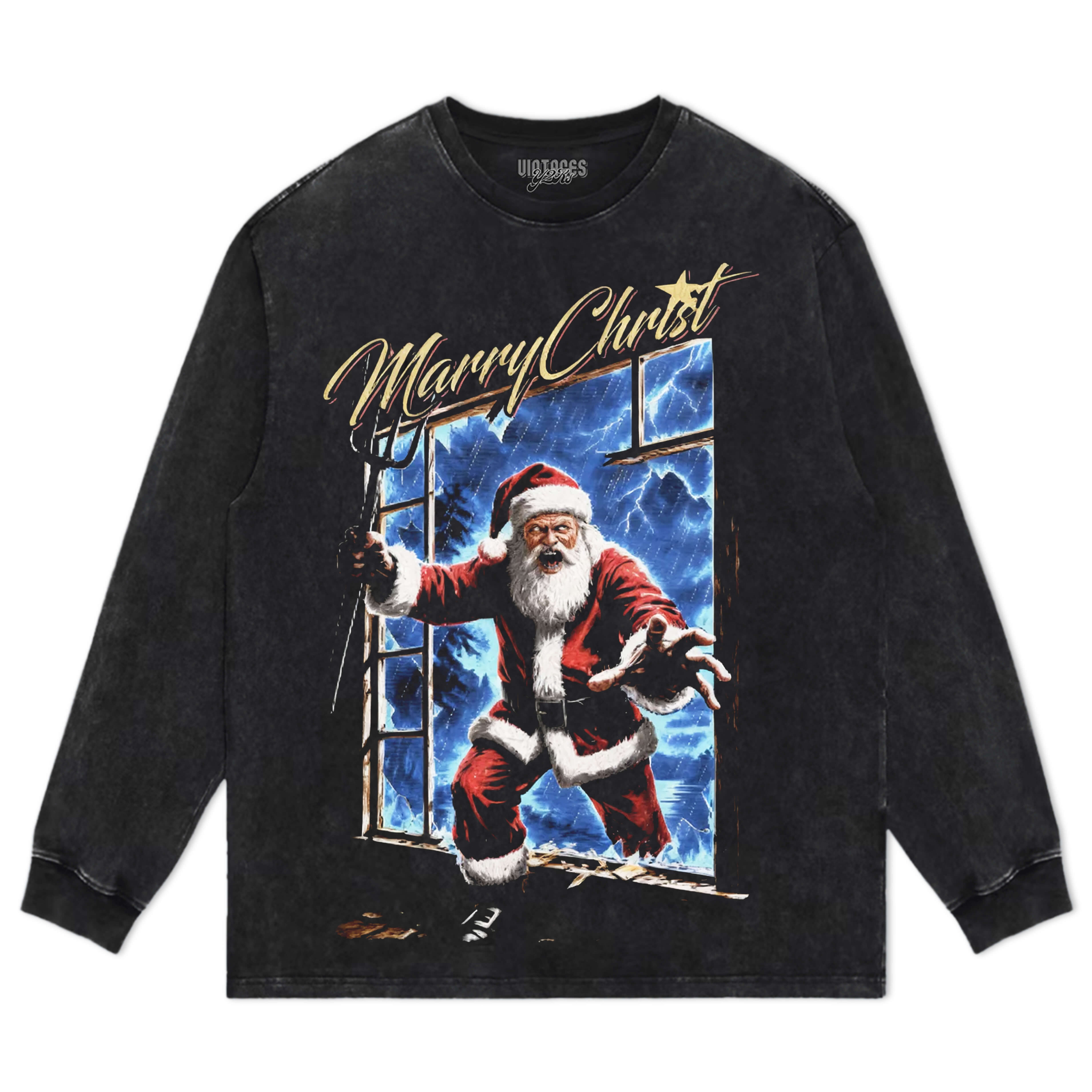 RETRO SANTA CLAUS V2 TEE & LS & HOODIE