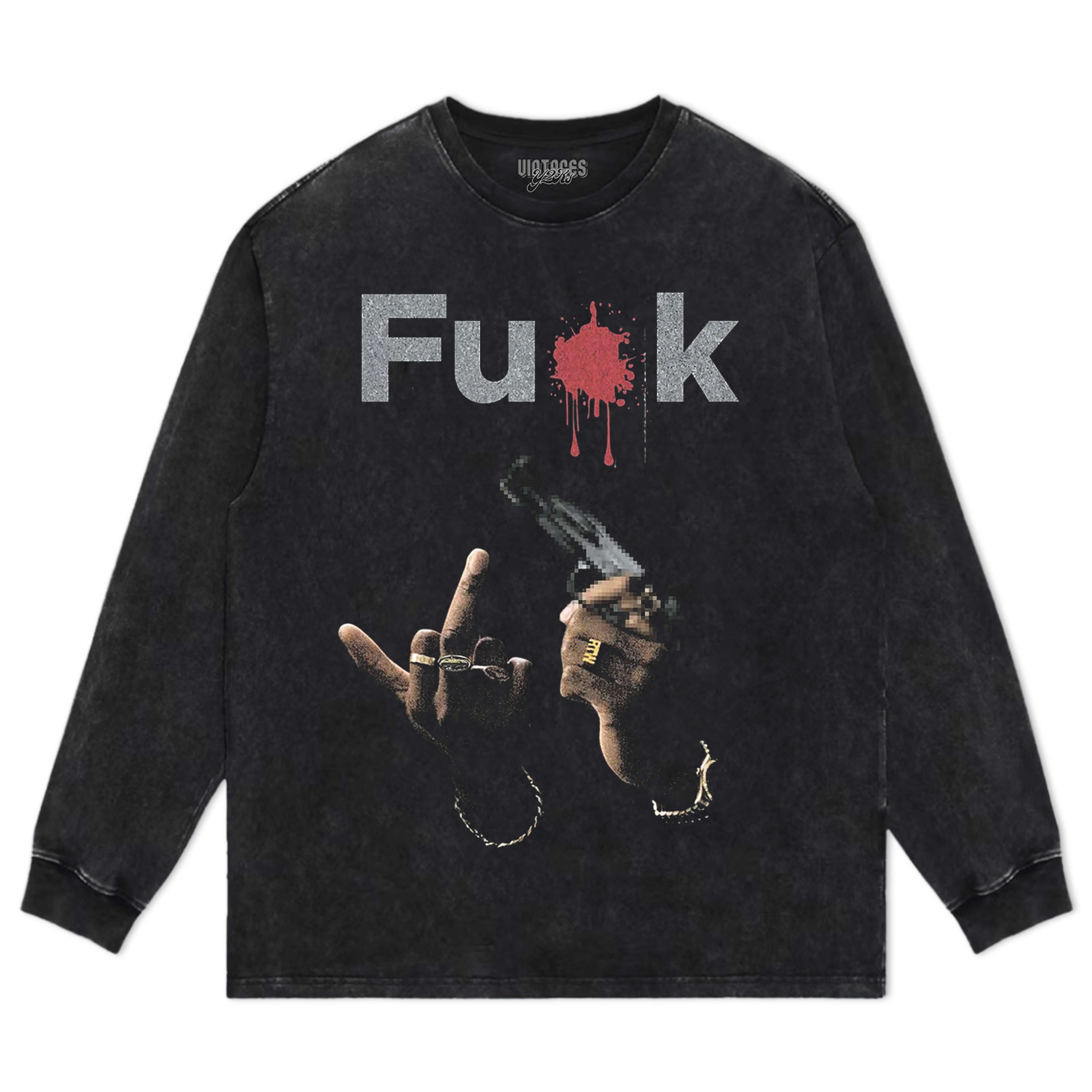 RETRO STREET STYLE FU$K TEE & LS & HOODIE