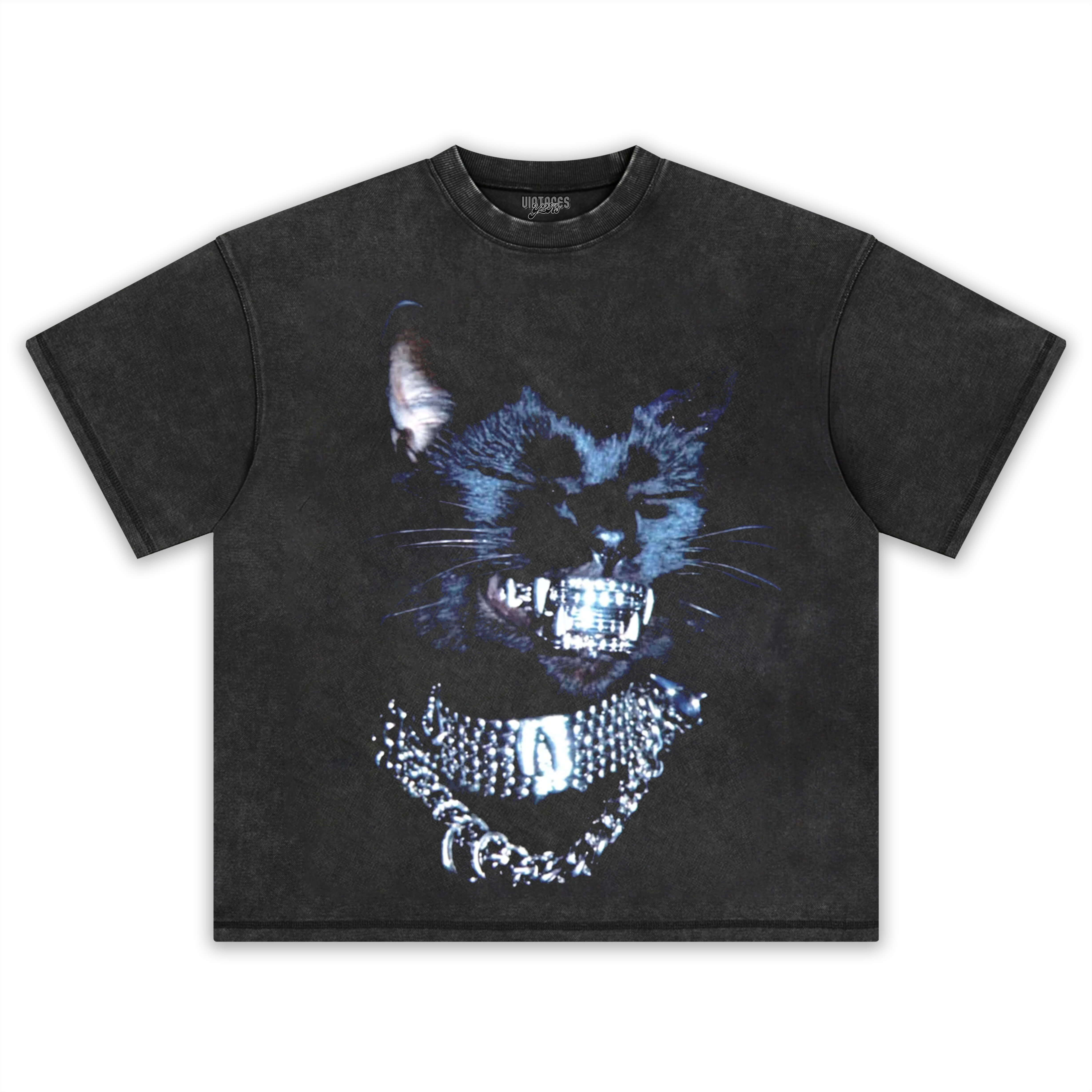 RETRO STREET STYLE & CAT V4 TEE