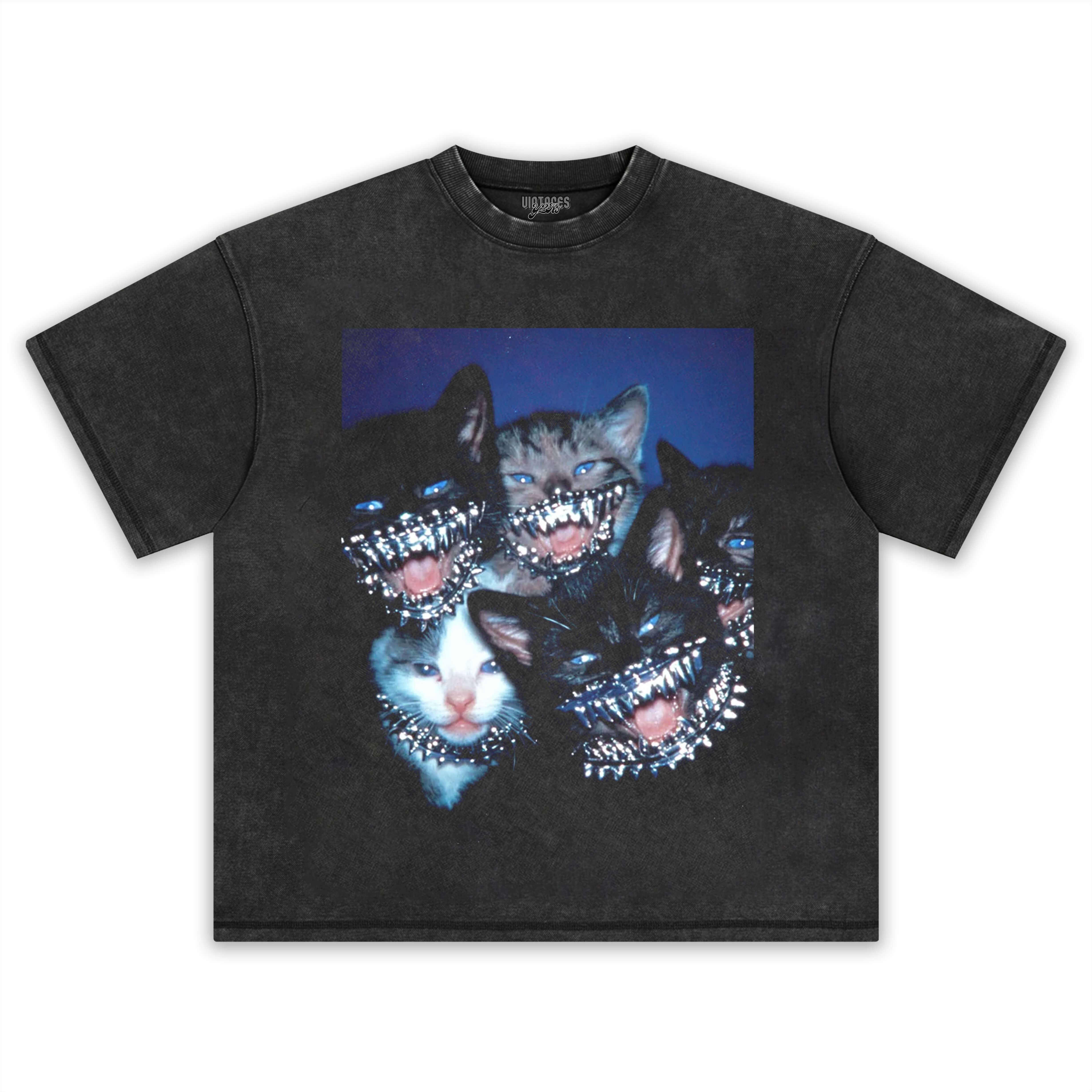 RETRO STREET STYLE & CAT V5 TEE