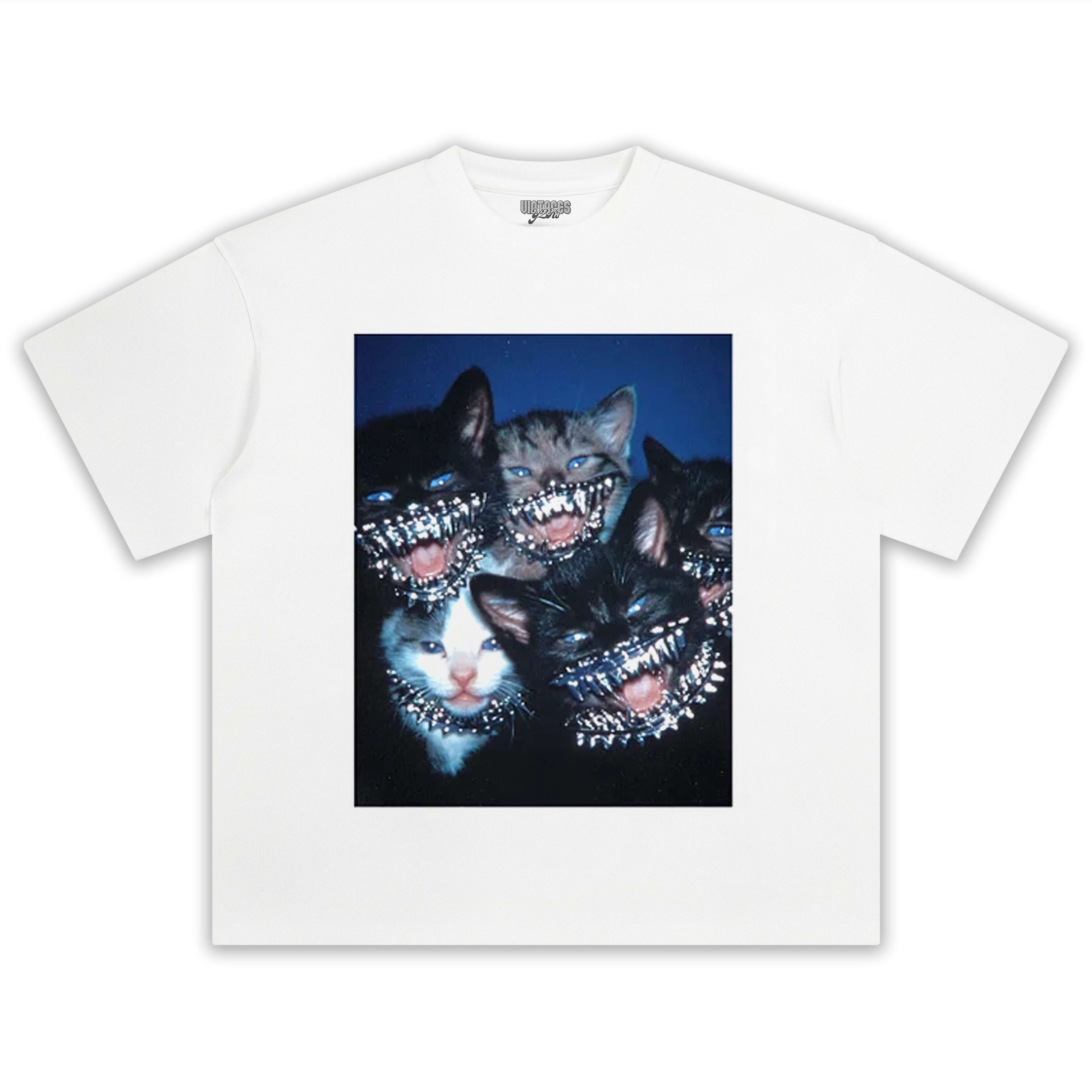 RETRO STREET STYLE & CAT V5 TEE