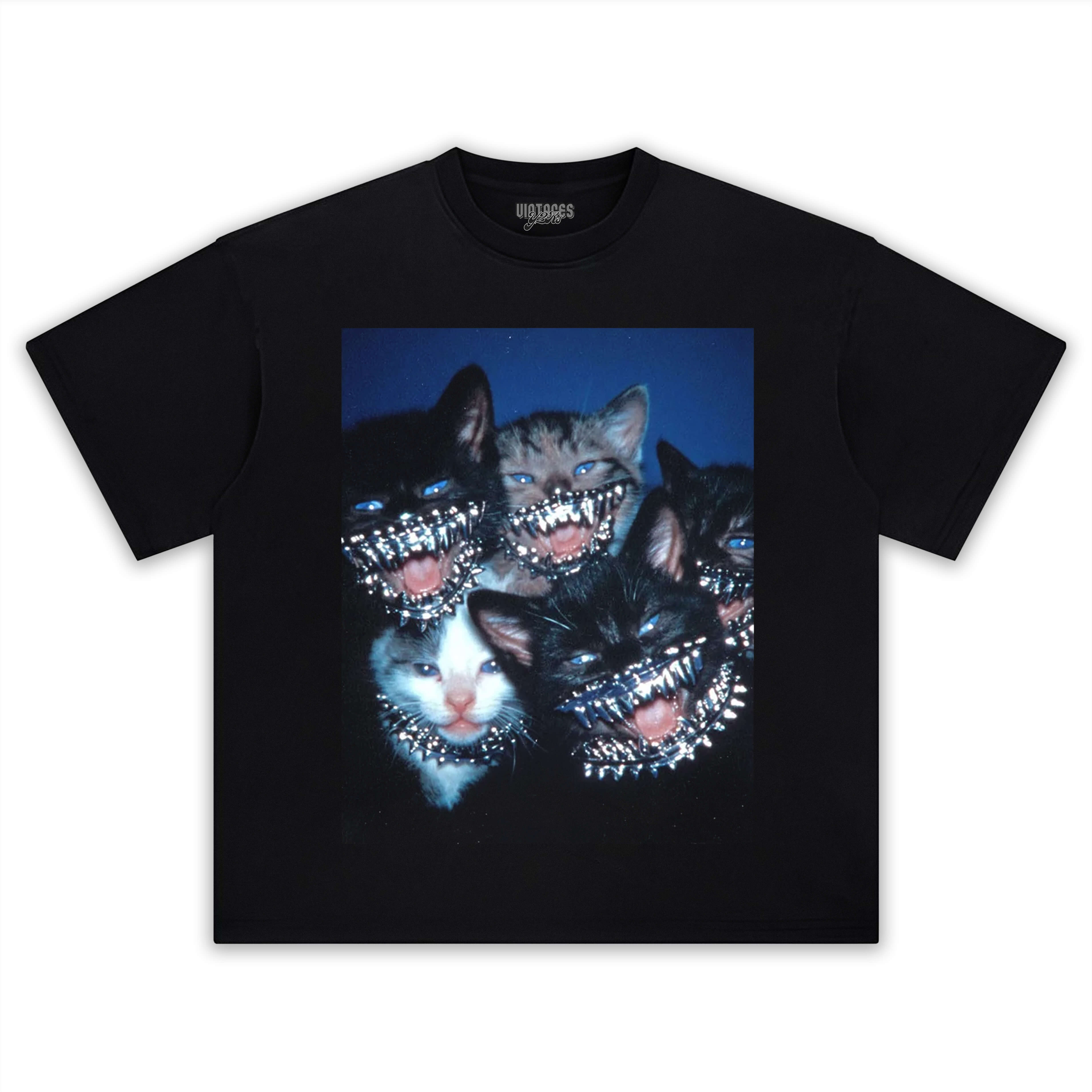 RETRO STREET STYLE & CAT V5 TEE