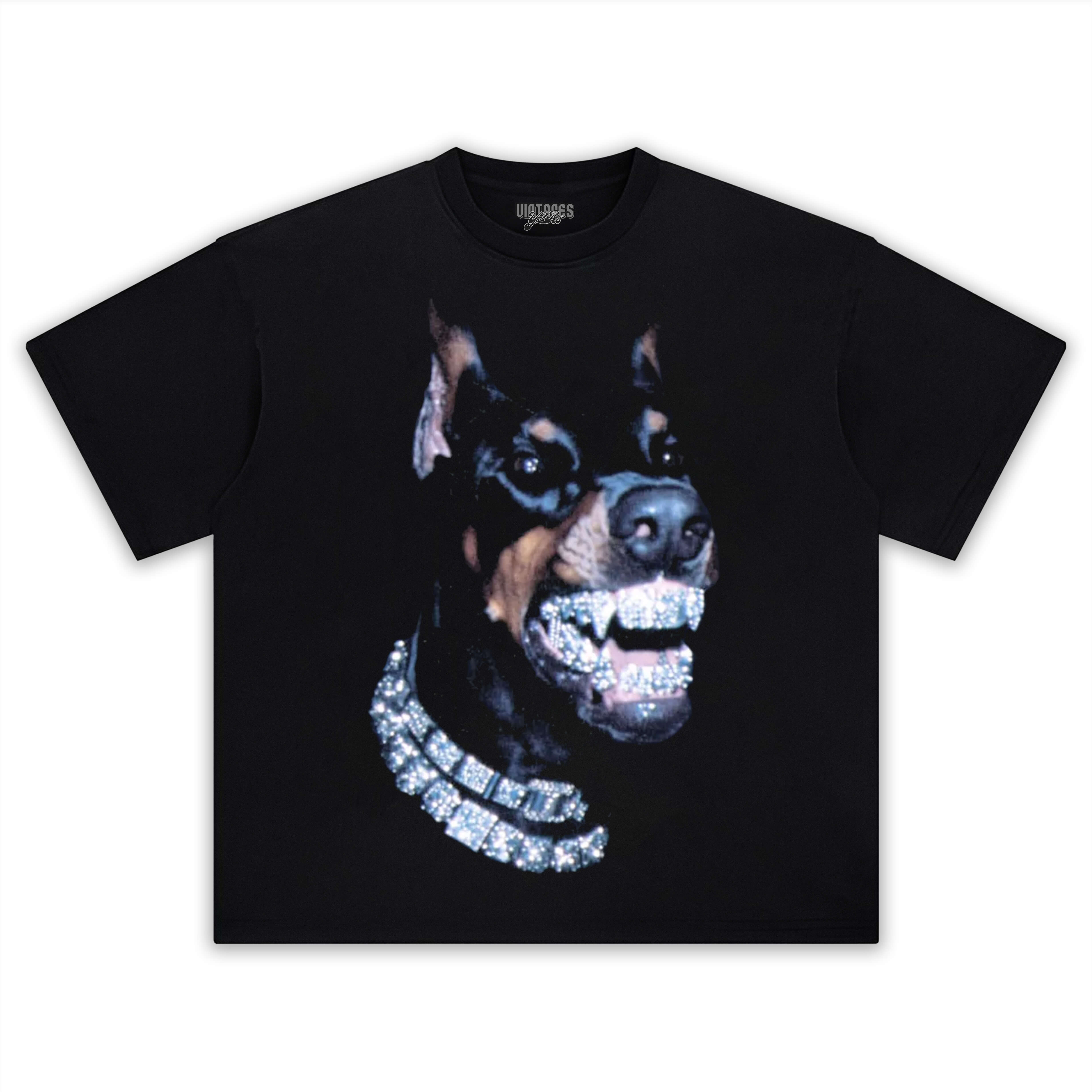 RETRO STREET STYLE& DOBERMAN V2 TEE