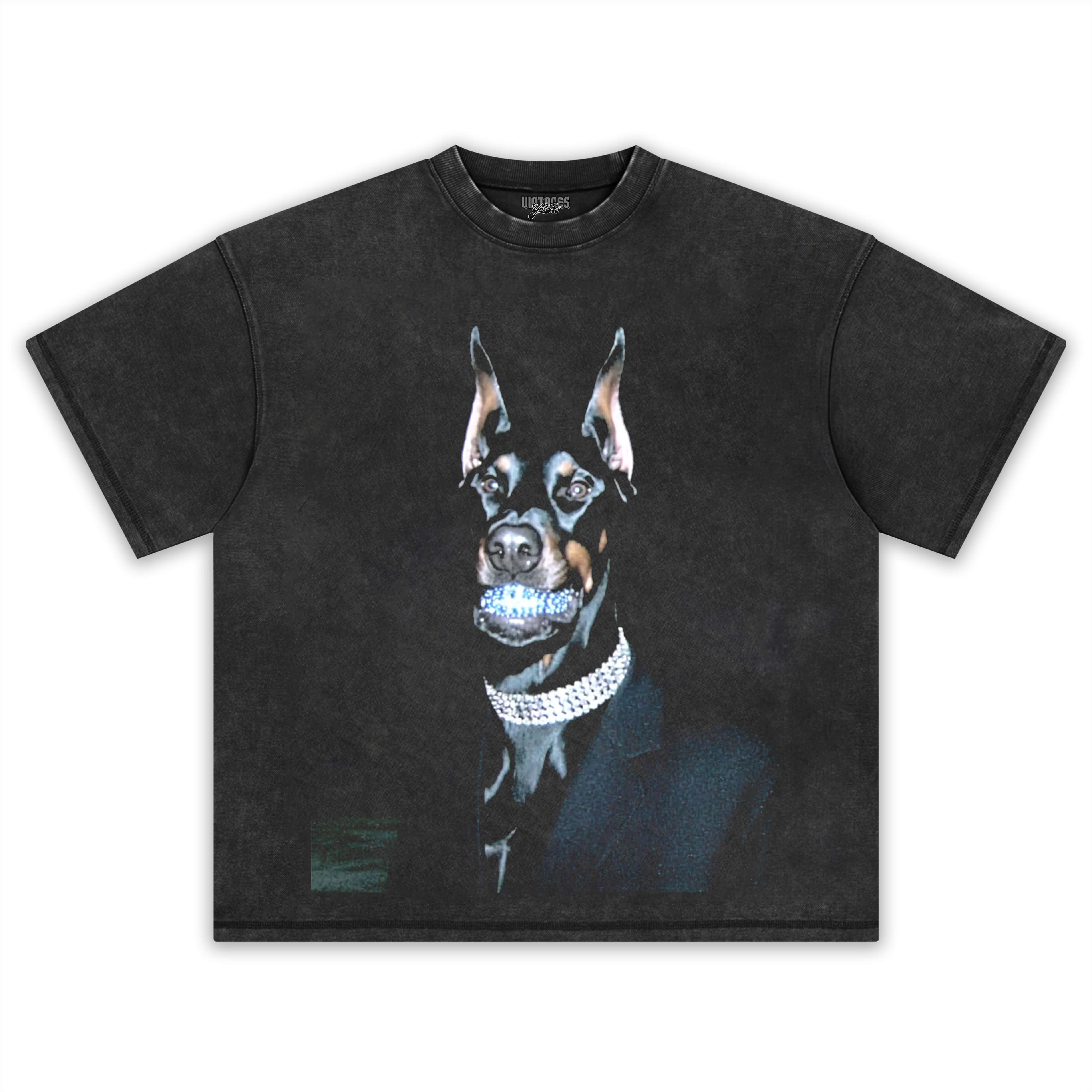 RETRO STREET STYLE& DOBERMAN V3 TEE