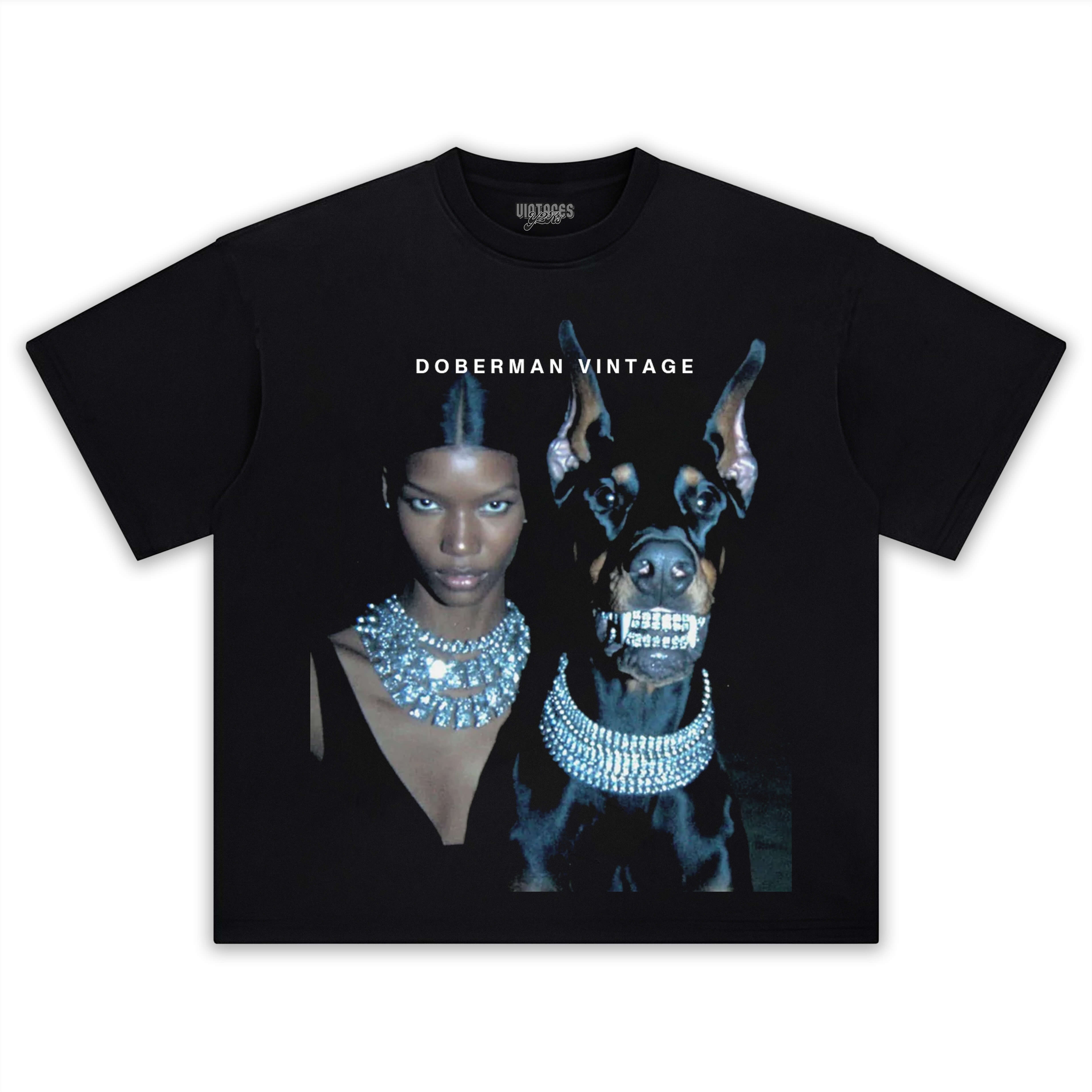 RETRO STREET STYLE & DOBERMAN V4 TEE