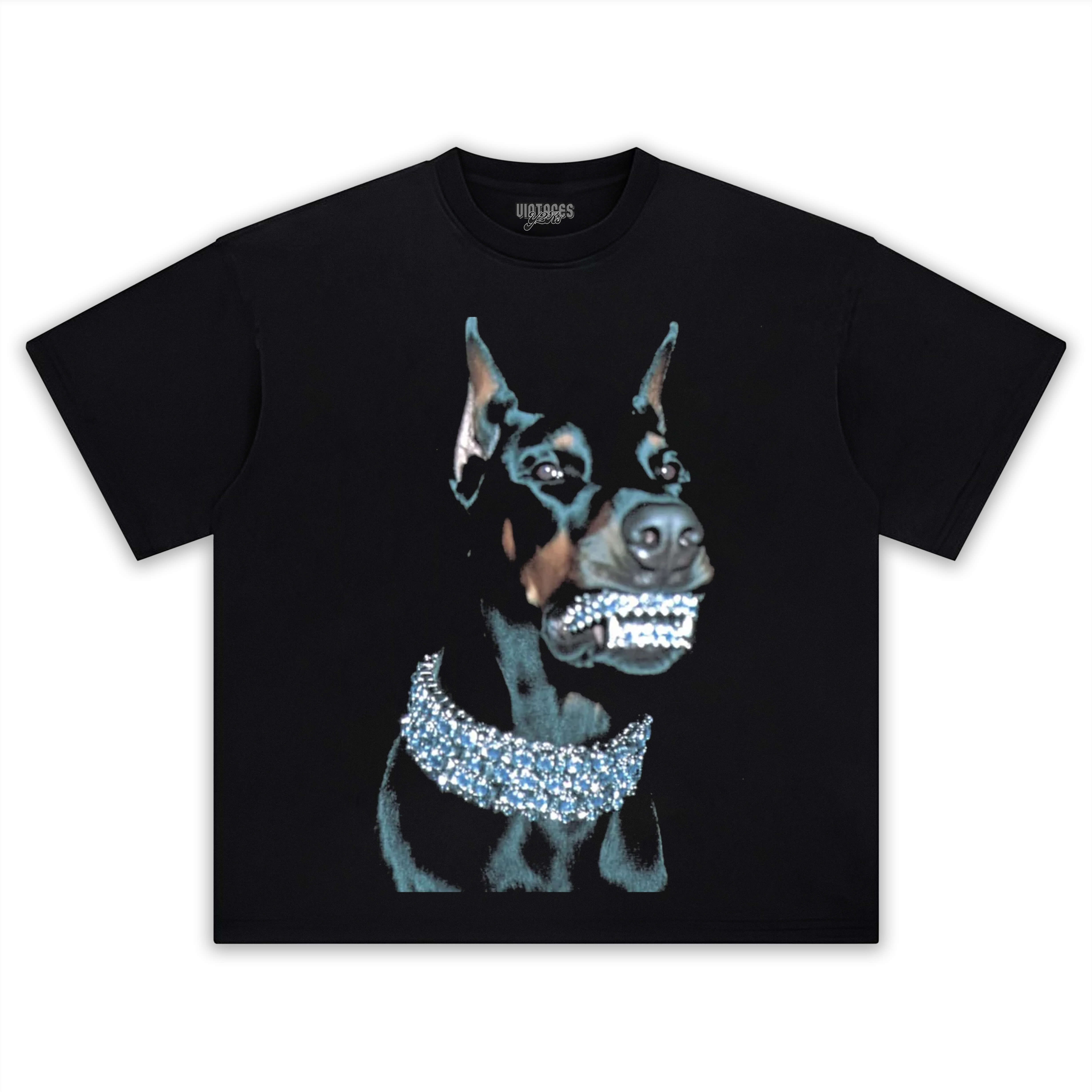 RETRO STREET STYLE & DOBERMAN V5 TEE