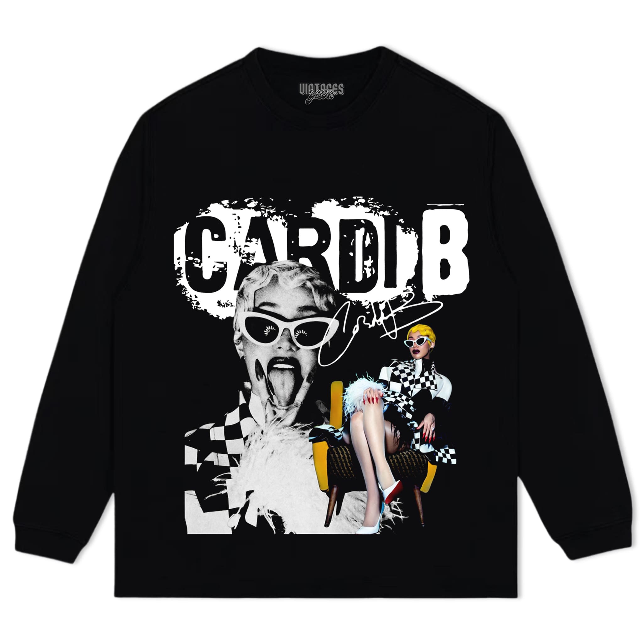 RETRO CARDI B MUSIC CONCERT TOUR 2026 TANK TOP & TEE & LONG SLEEVE & LAYERED LS & HOODIE