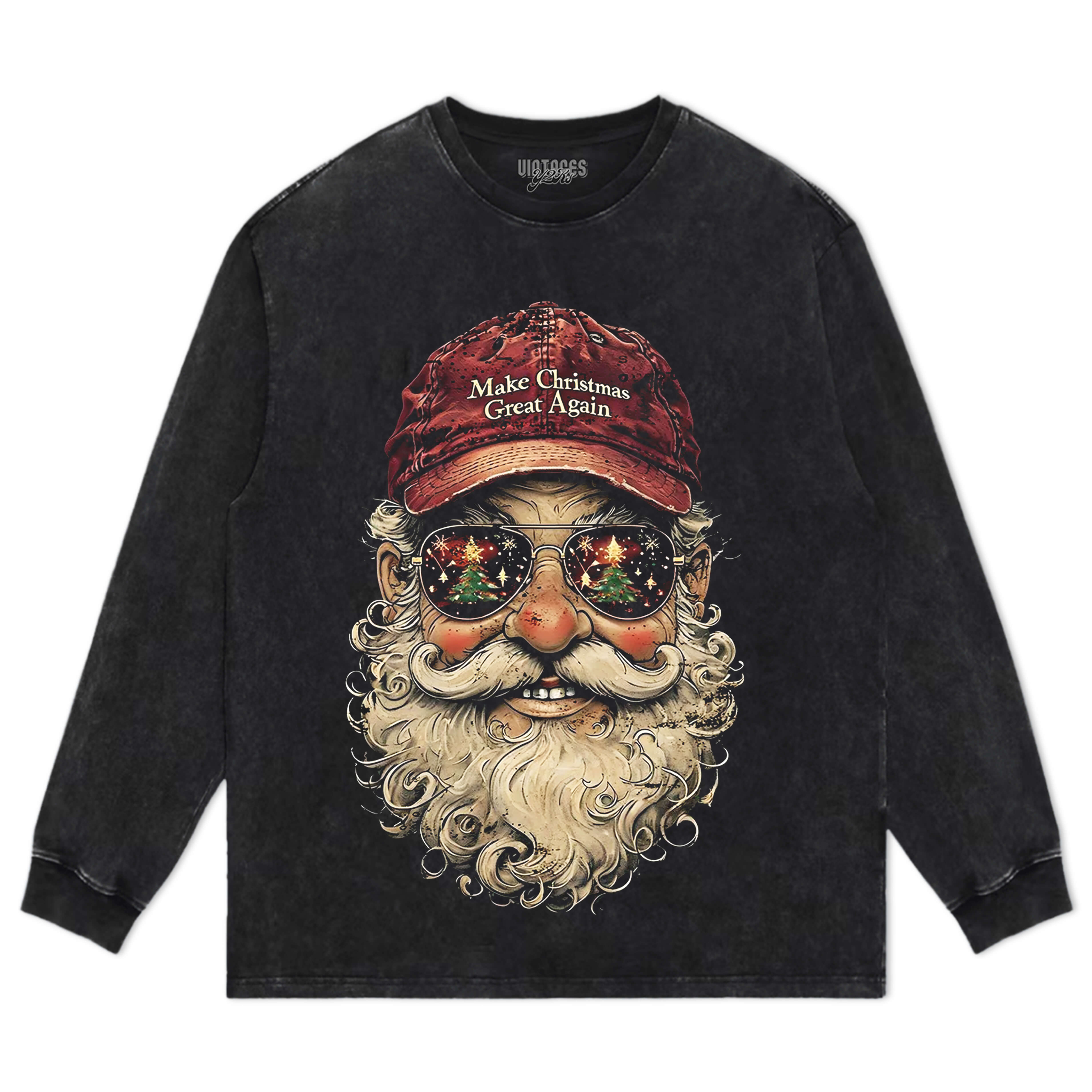 RETRO SANTA CLAUS TEE & LS & HOODIE