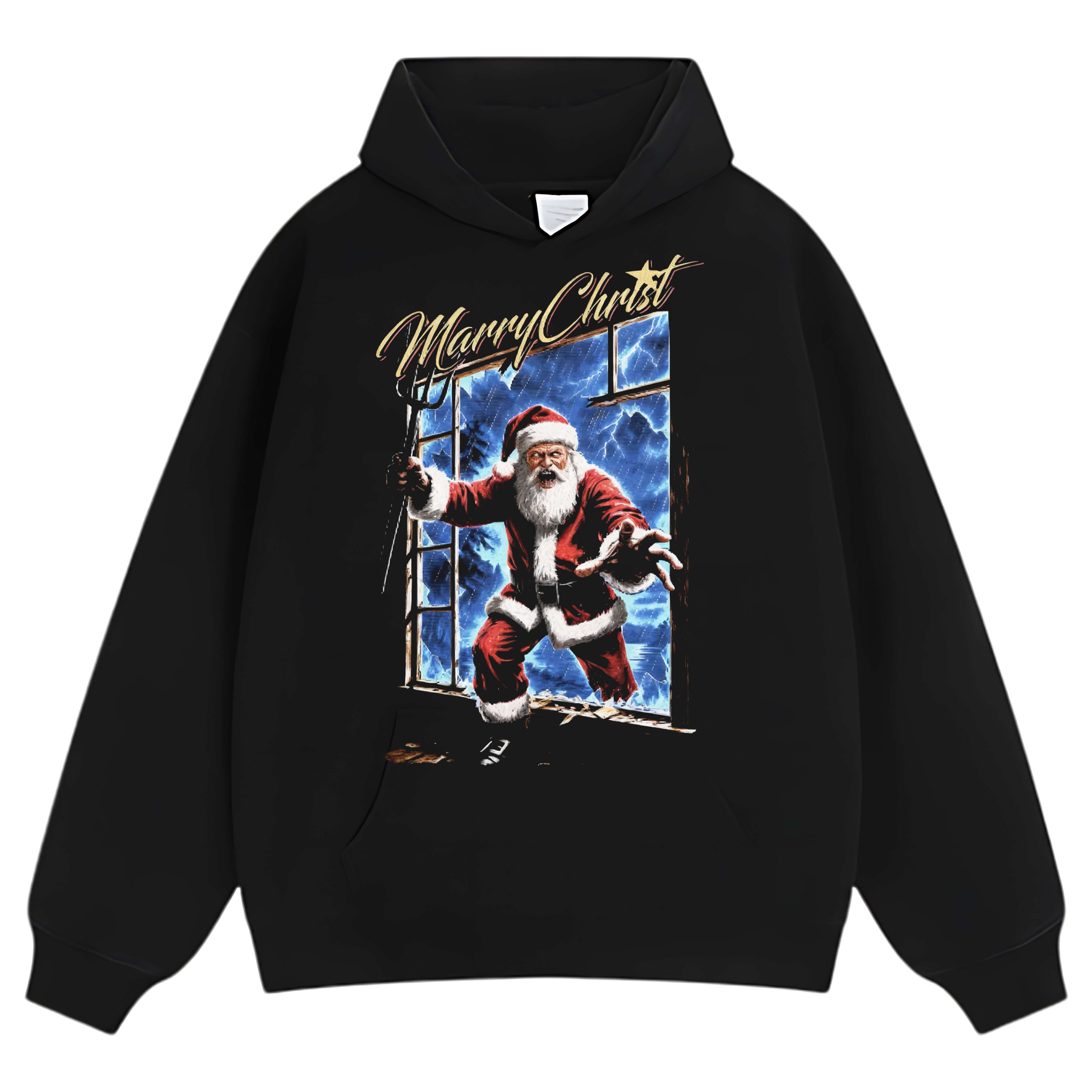RETRO SANTA CLAUS V2 TEE & LS & HOODIE