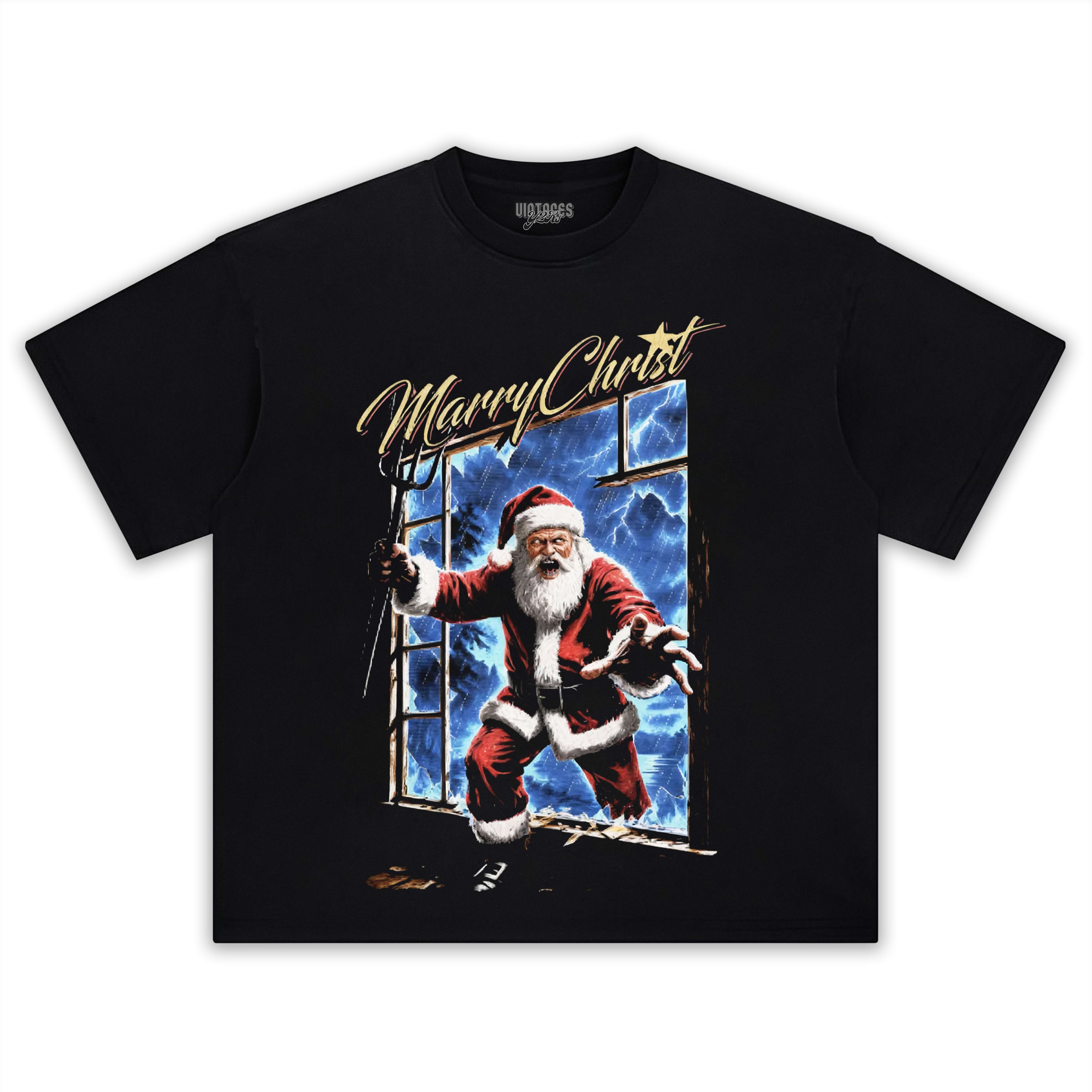 RETRO SANTA CLAUS V2 TEE & LS & HOODIE